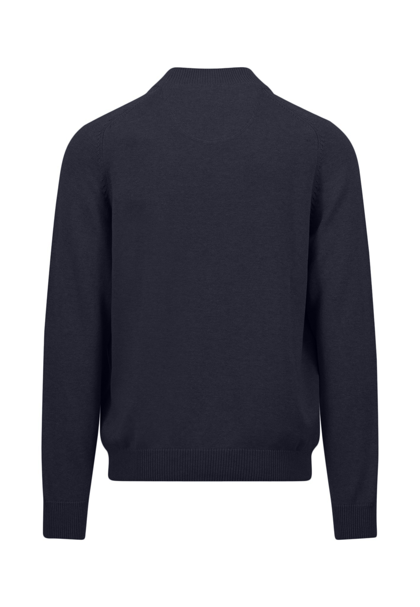 Fynch-Hatton Strickjacke Collegekragen - dunkelblau XXL