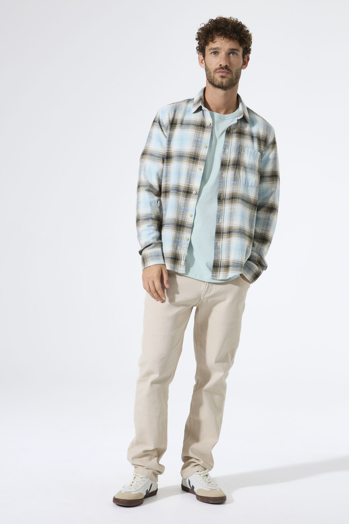 Garcia Herren Hemd check