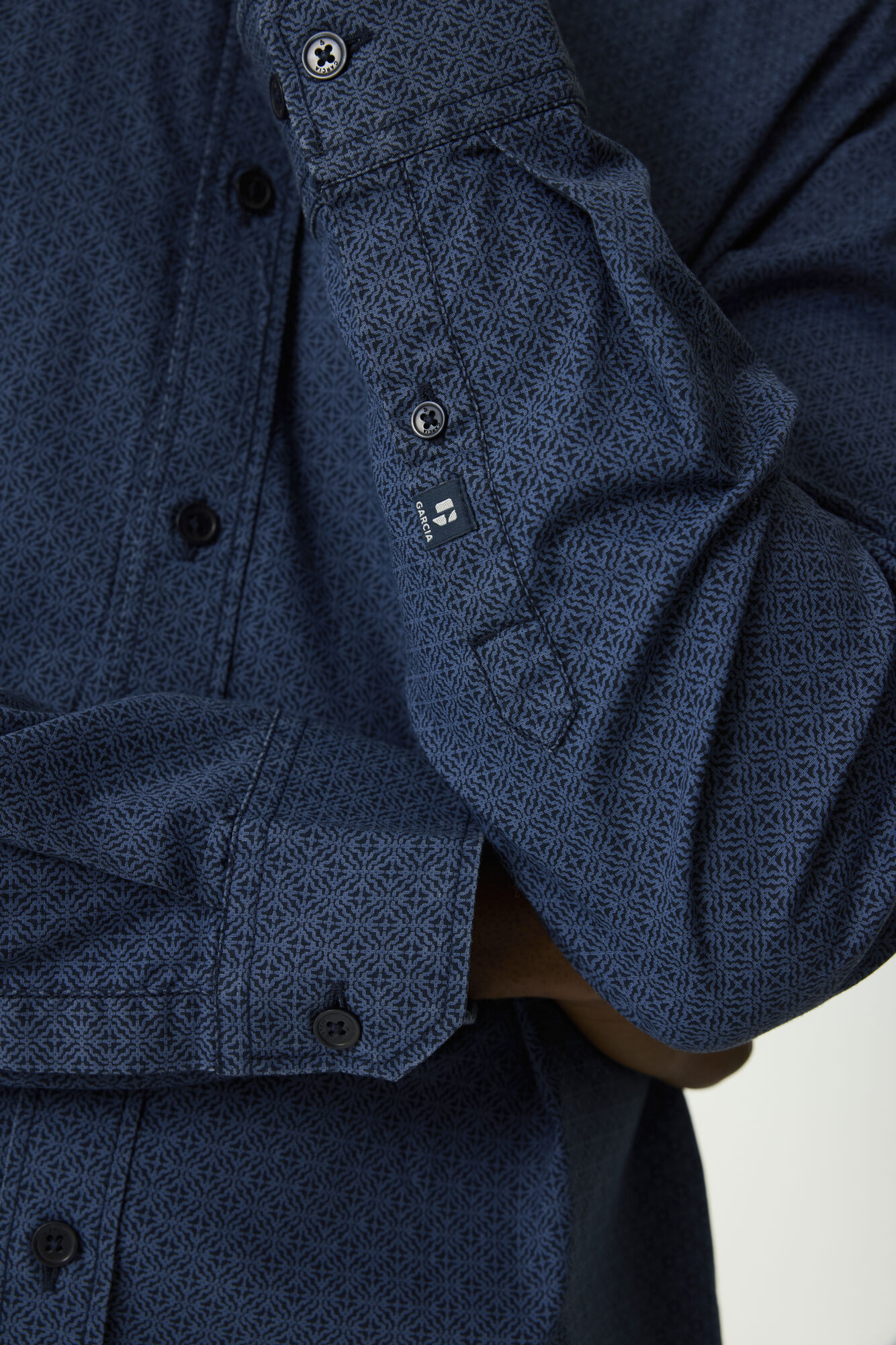 Garcia Herrenhemd in Navy XXL