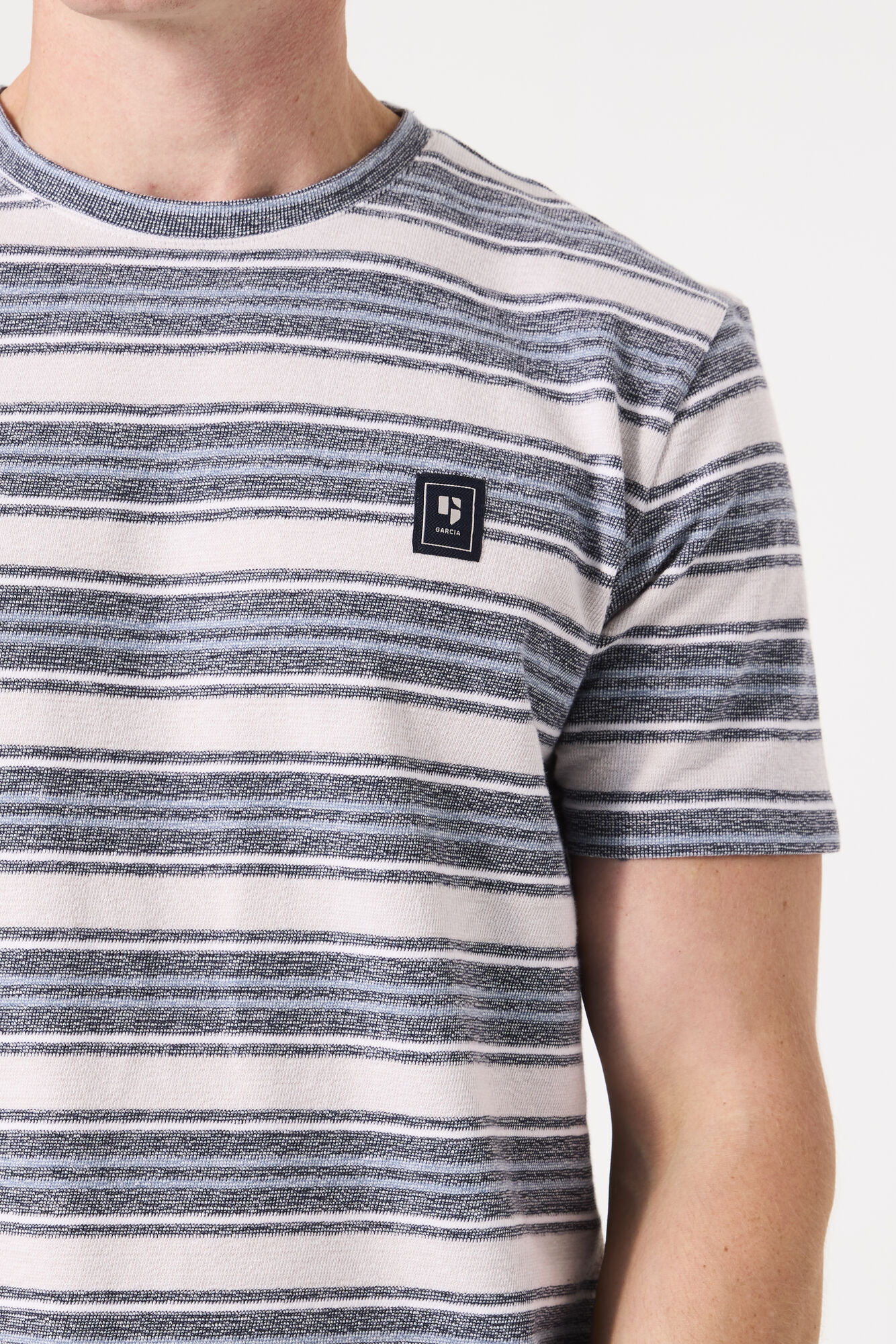Garcia Herren T-Shirt - ash grey