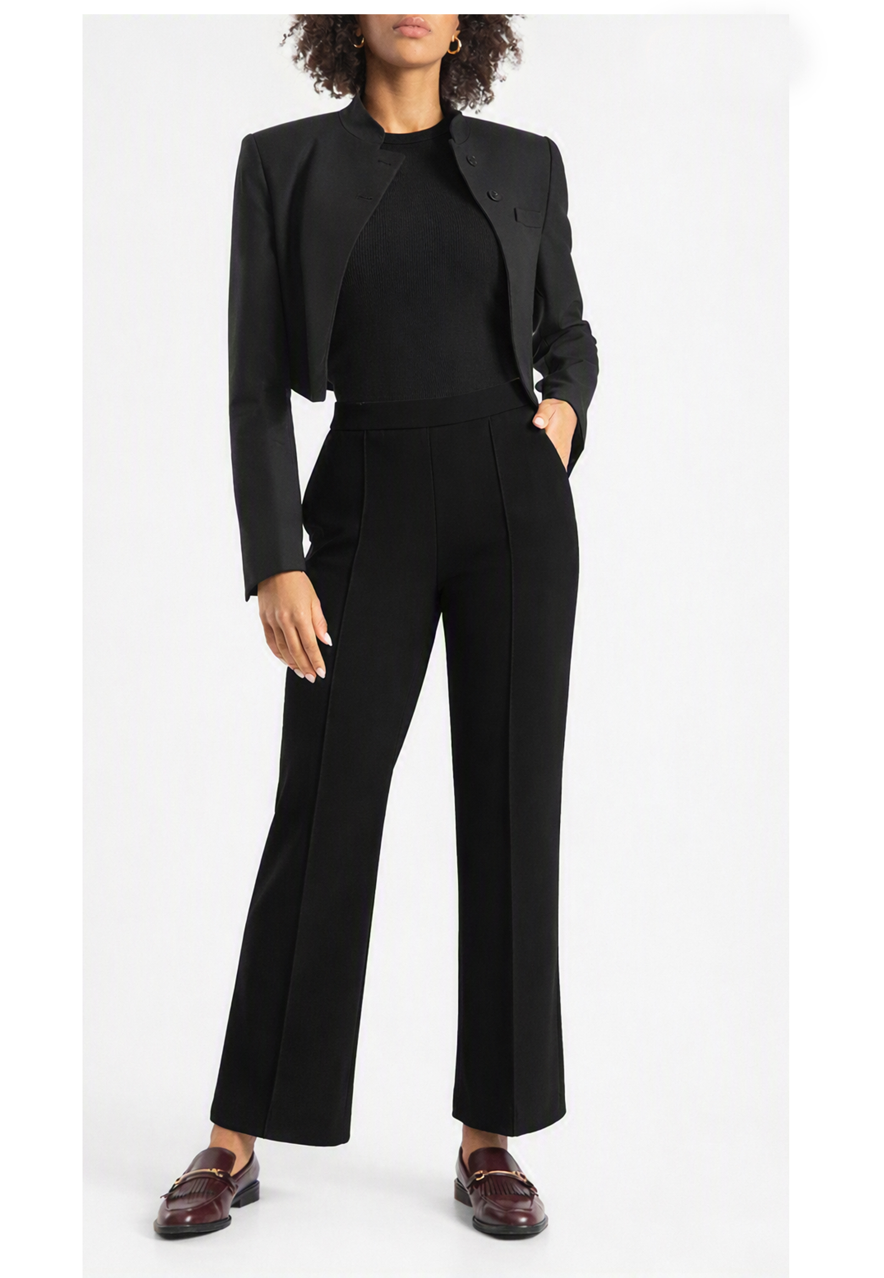 Raffaello Rossi Damen Hose Renee - schwarz 42