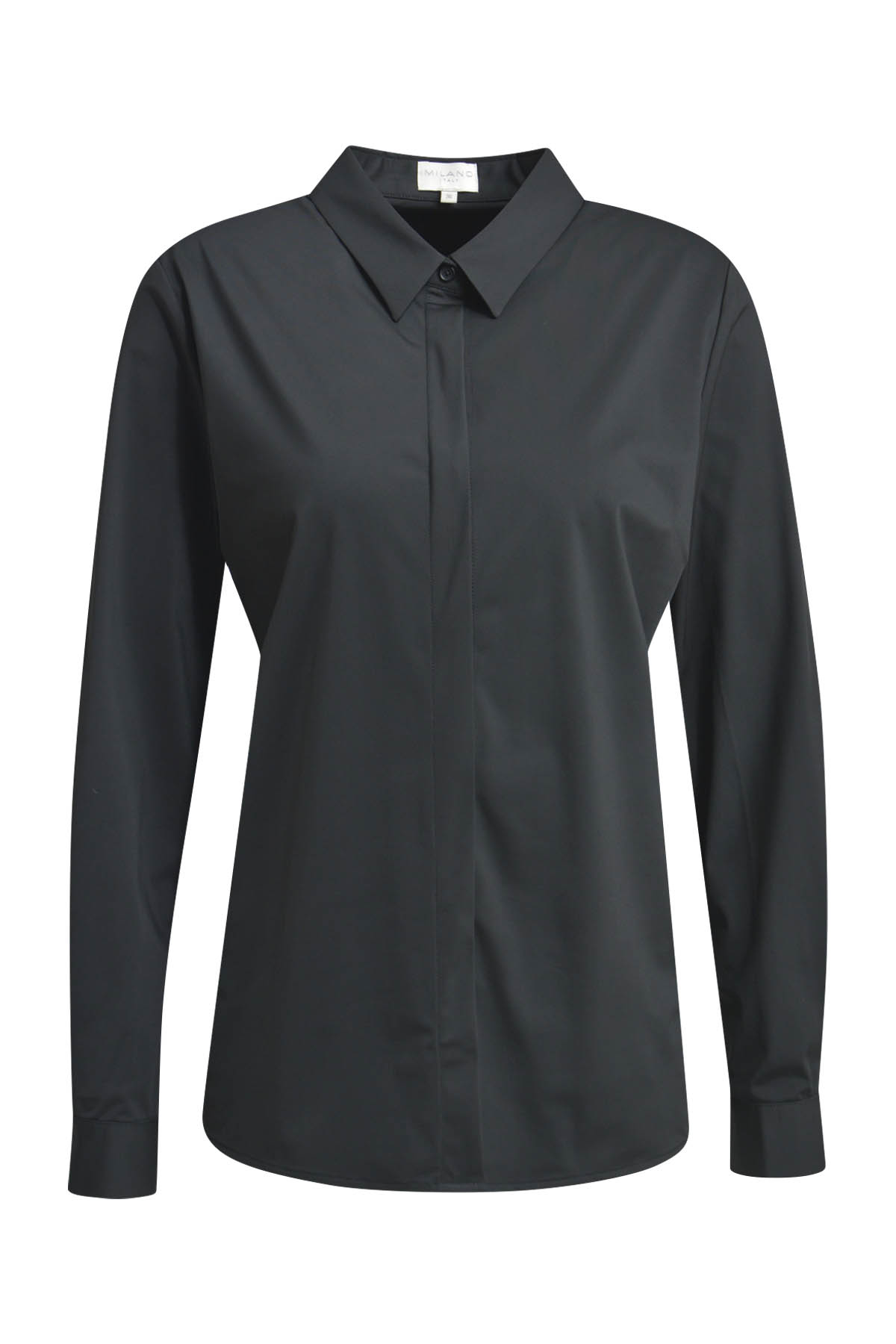 Milano Italy Bluse - schwarz