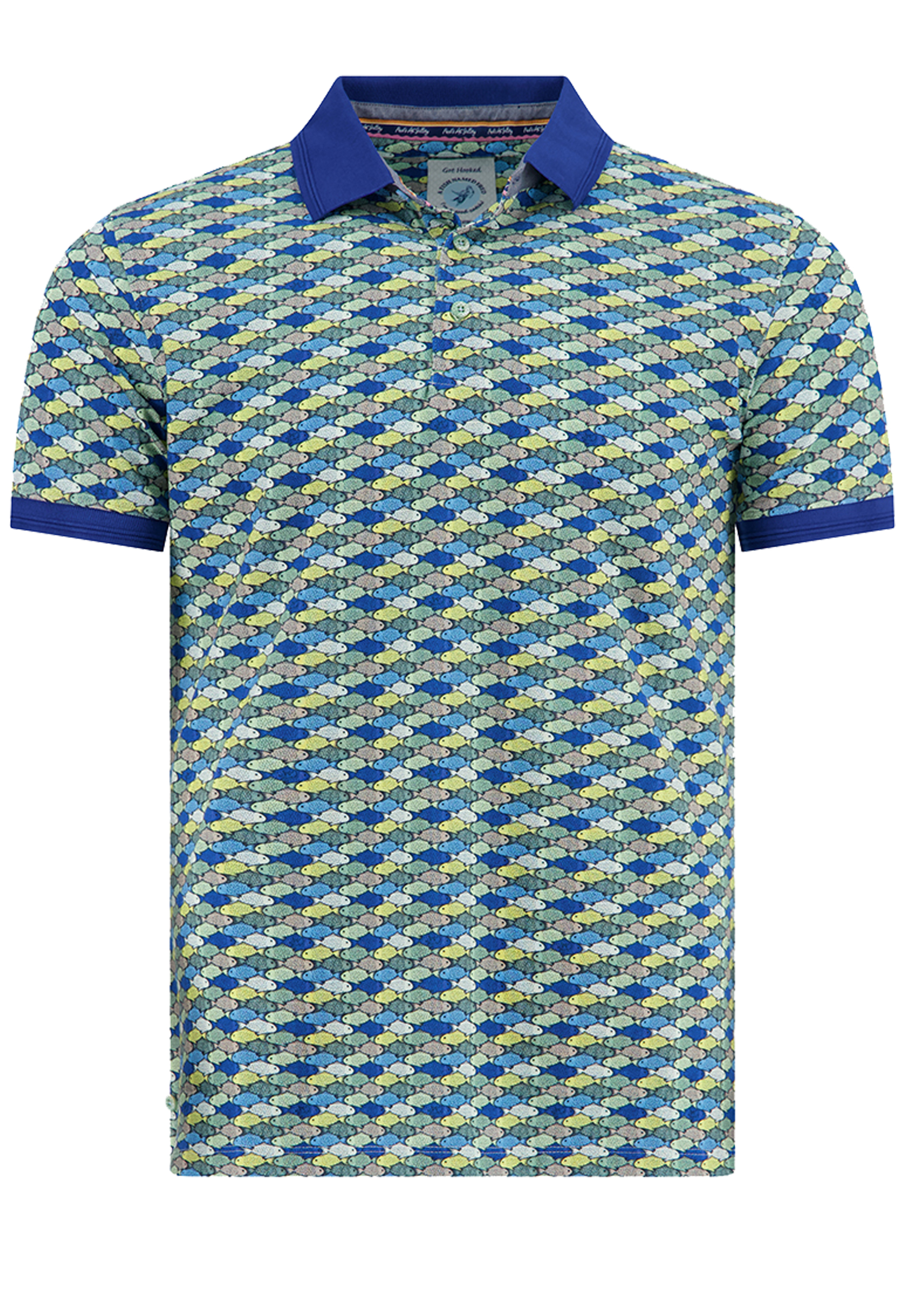 A Frish named Fred Poloshirt graphic fish