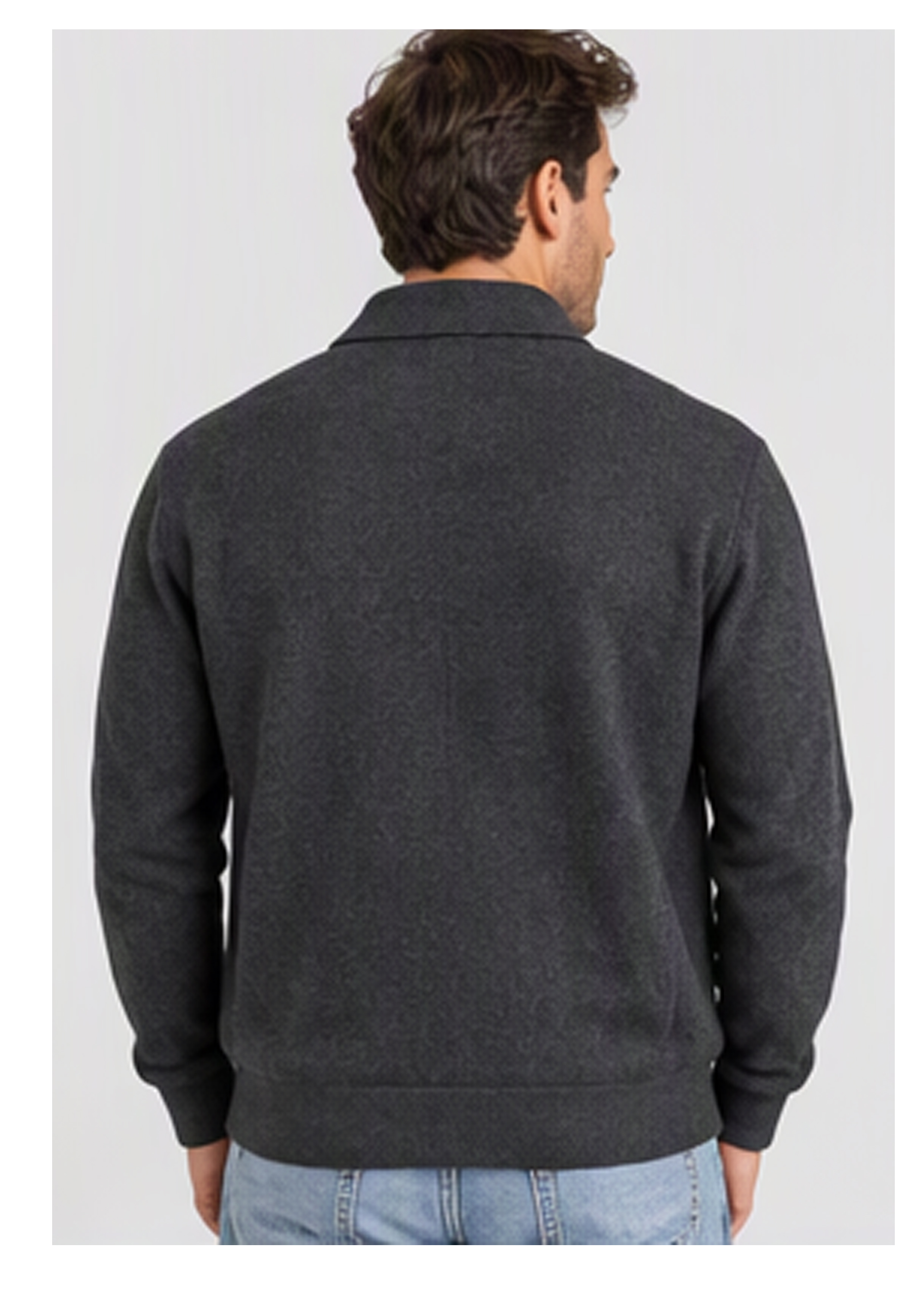 Fynch-Hatton Strickjacke Anthrazit Melange L