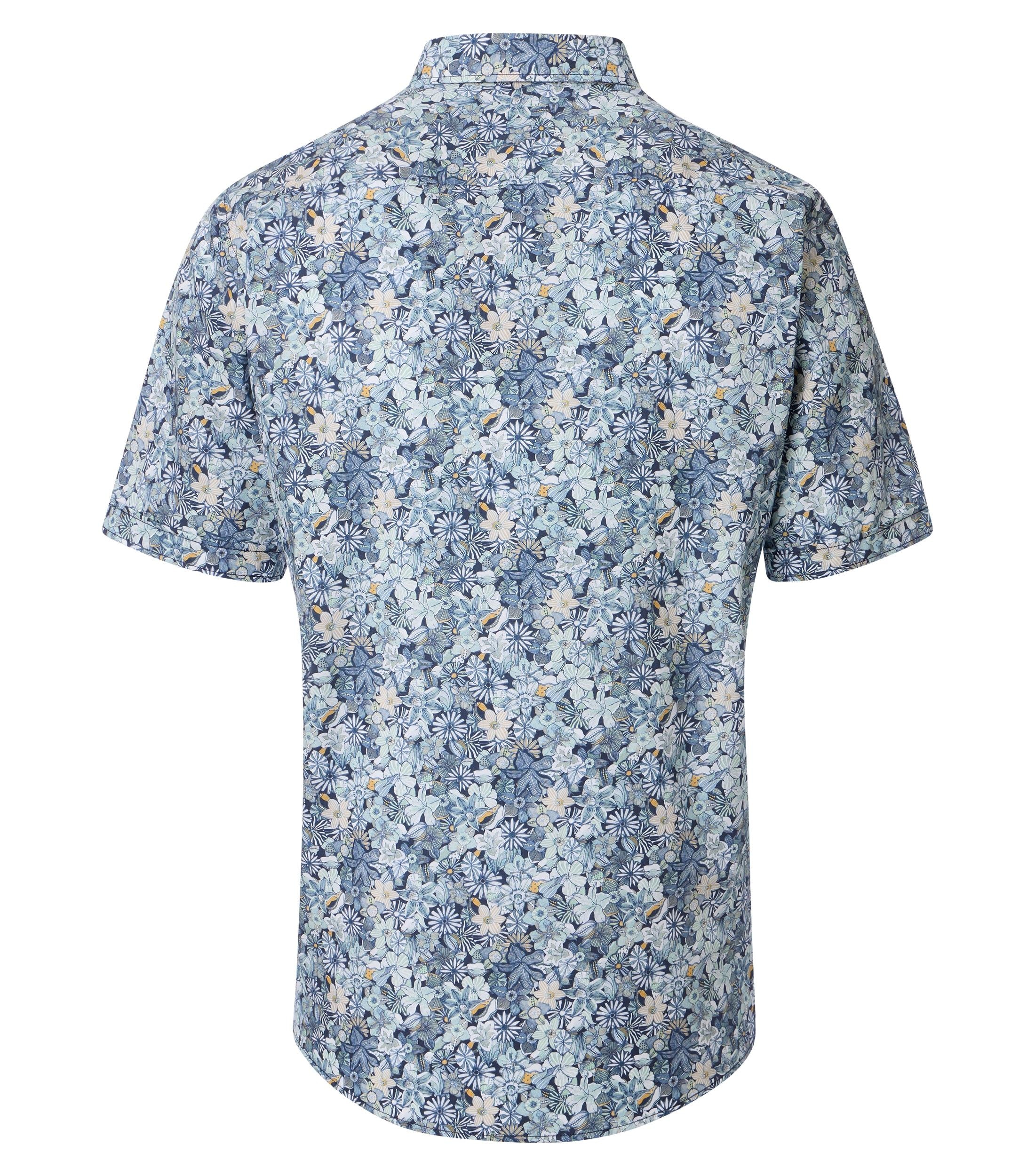 Casamoda Hemd 1/2 Arm  modischer Print XXL