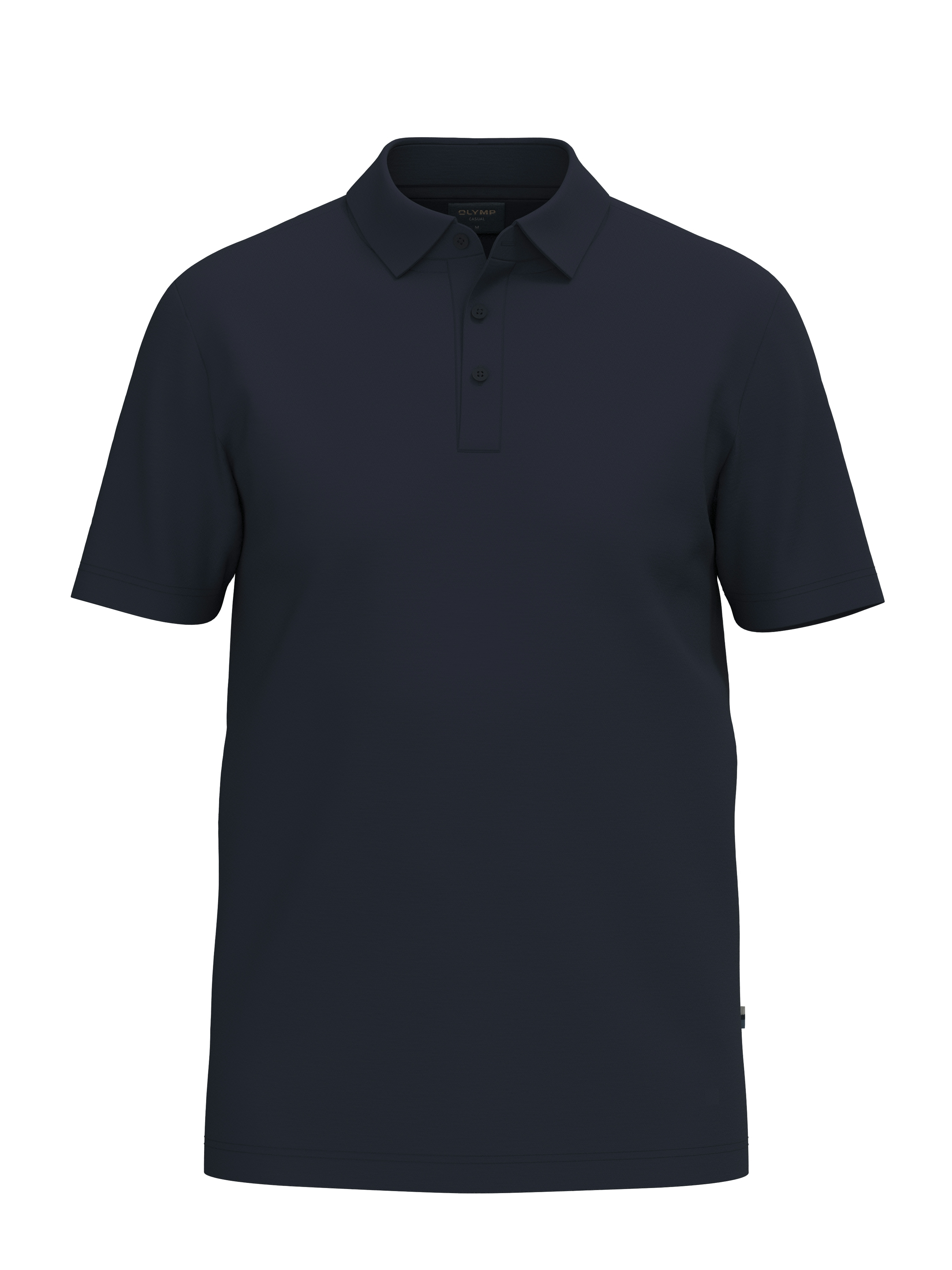 Olymp Herren Leinen-Polo - dunkelblau M