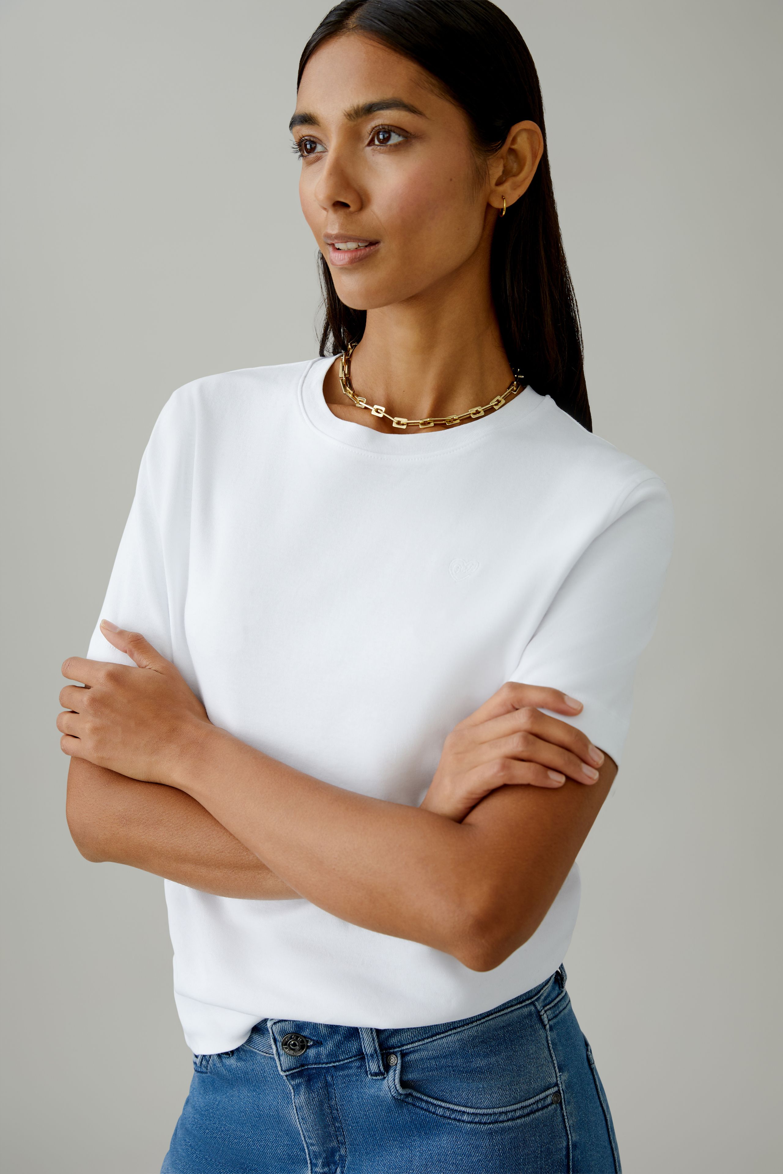 Oui SVEHA T-Shirt reine Baumwolle 40