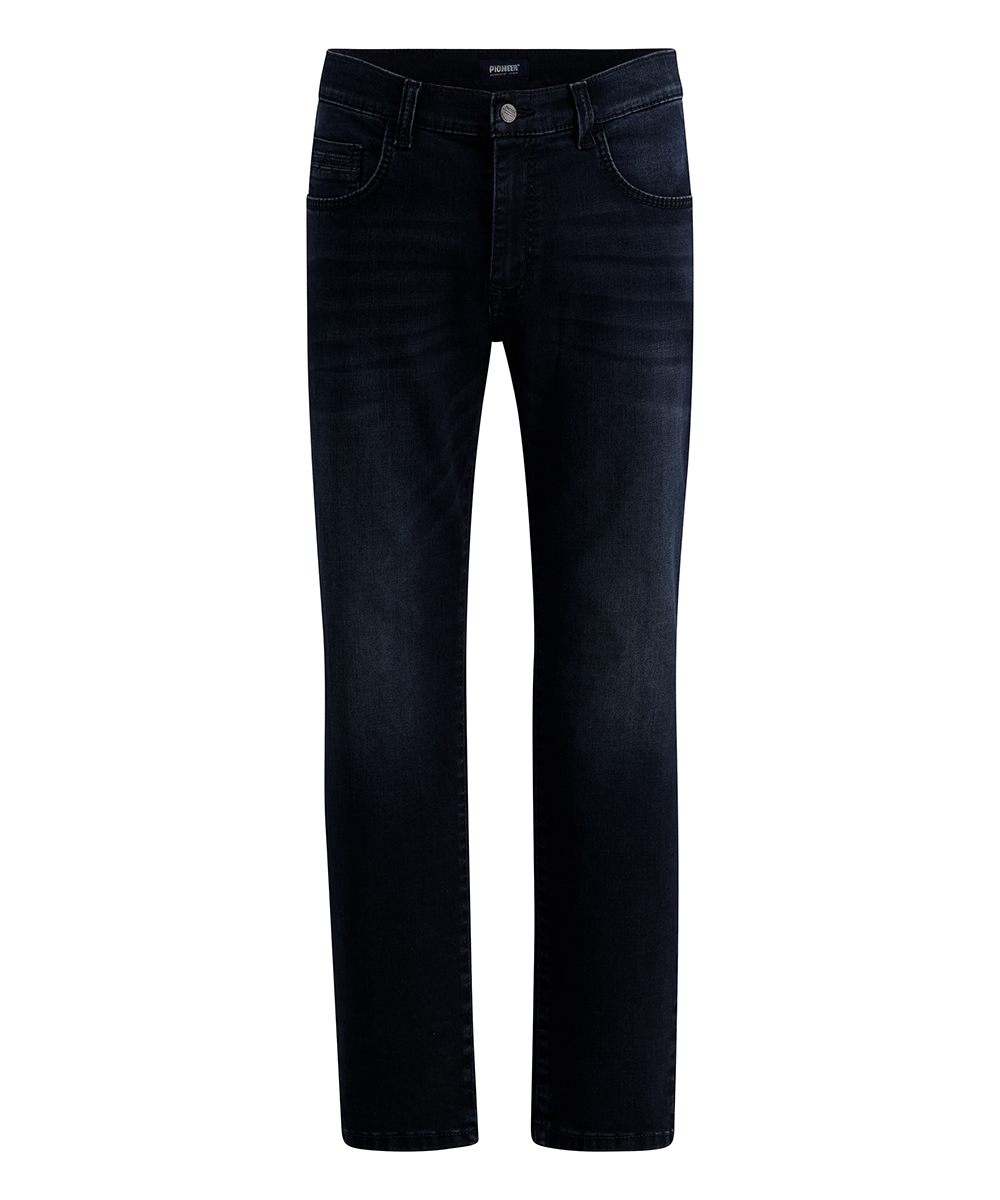 PIONEER Herren Jeans – Regular Fit, Dark Blue Denim
