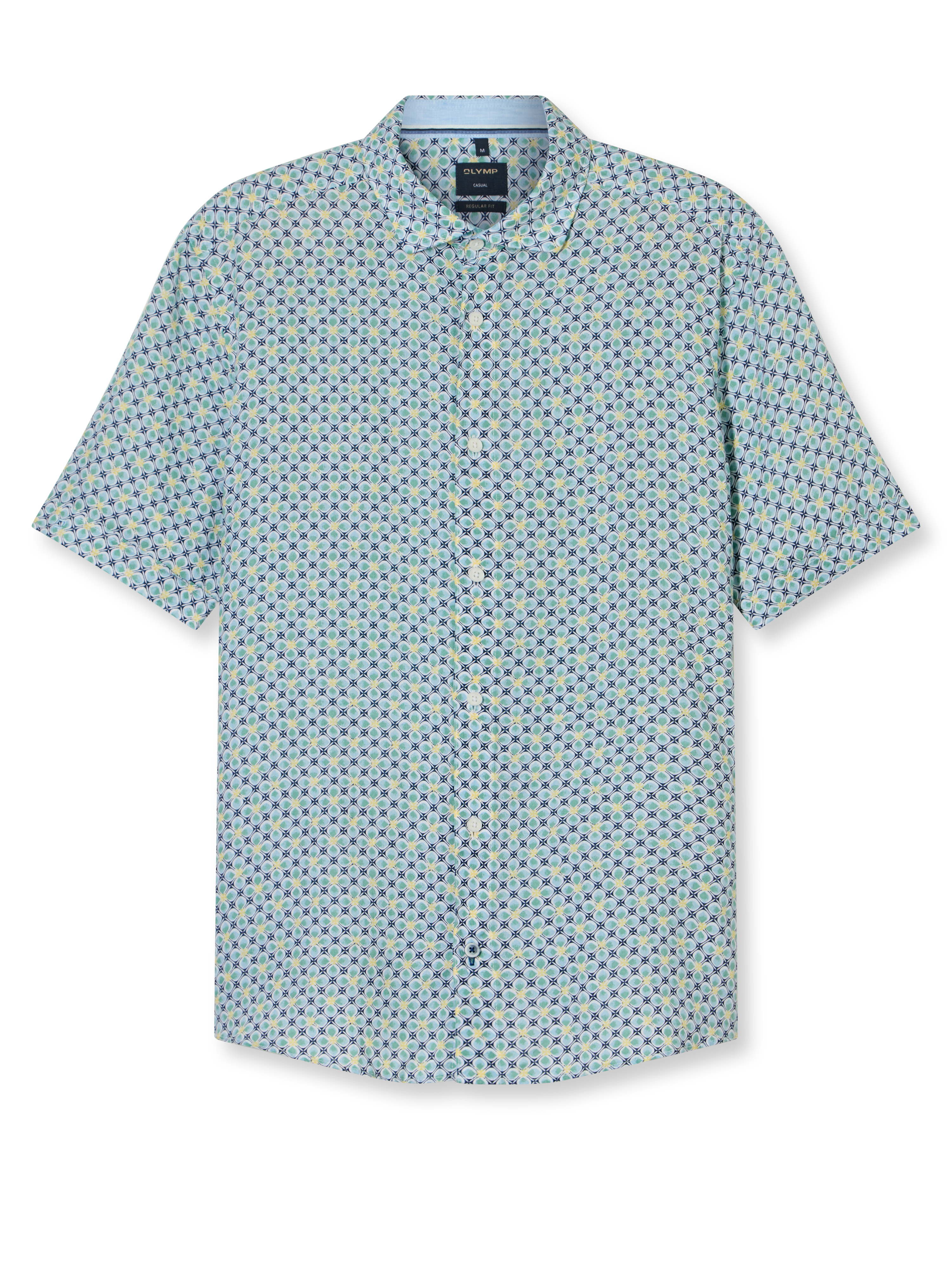 Olymp Hemd Leinen  Casual 1/2 Arm