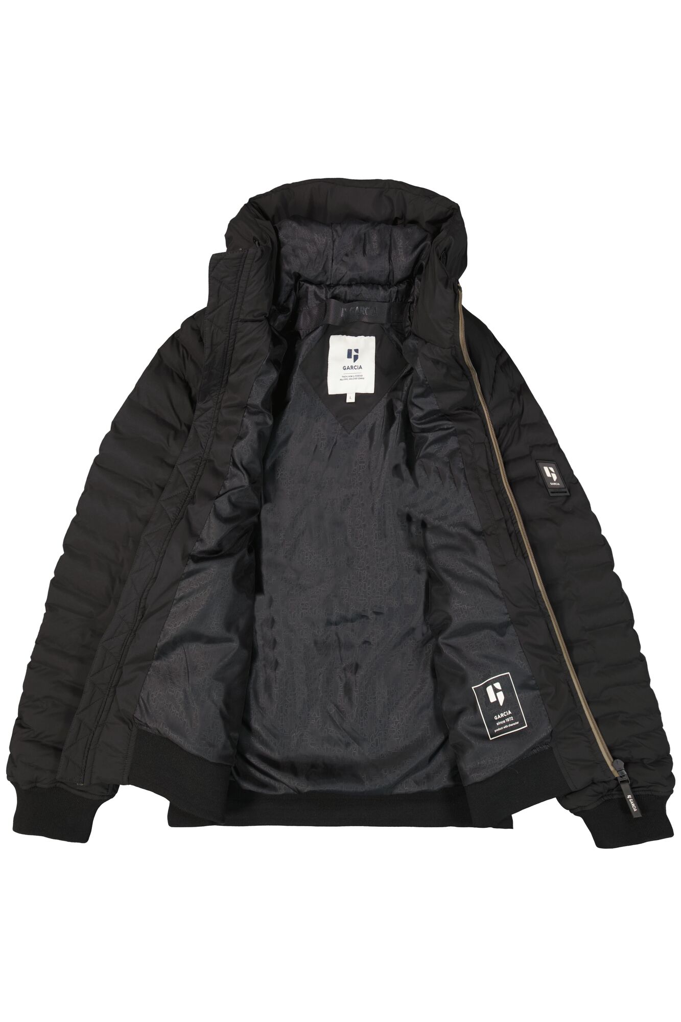 Garcia Herren Winterjacke Stepp - schwarz