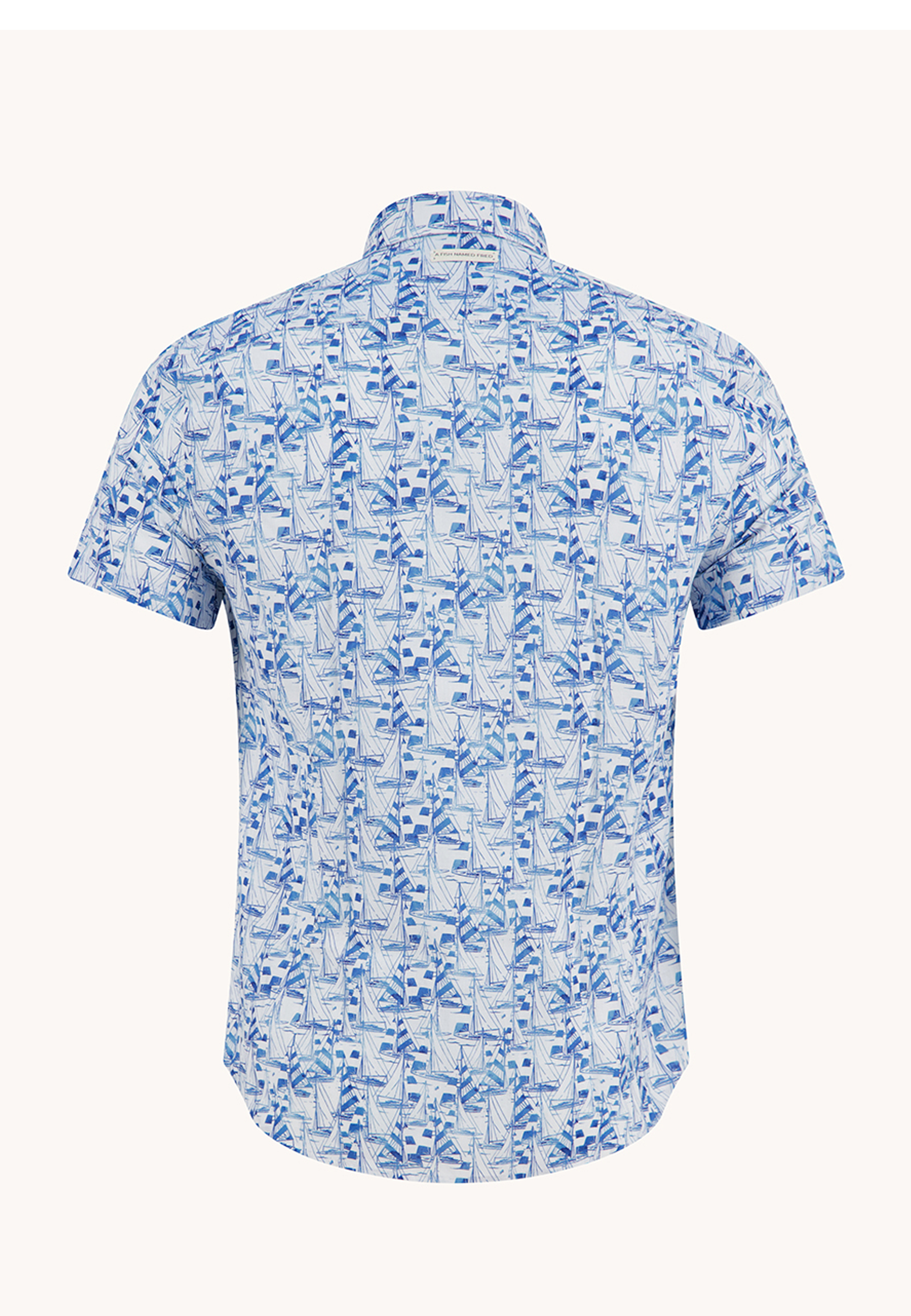 A Fish named Fred Hemd 1/2 Arm  Print L