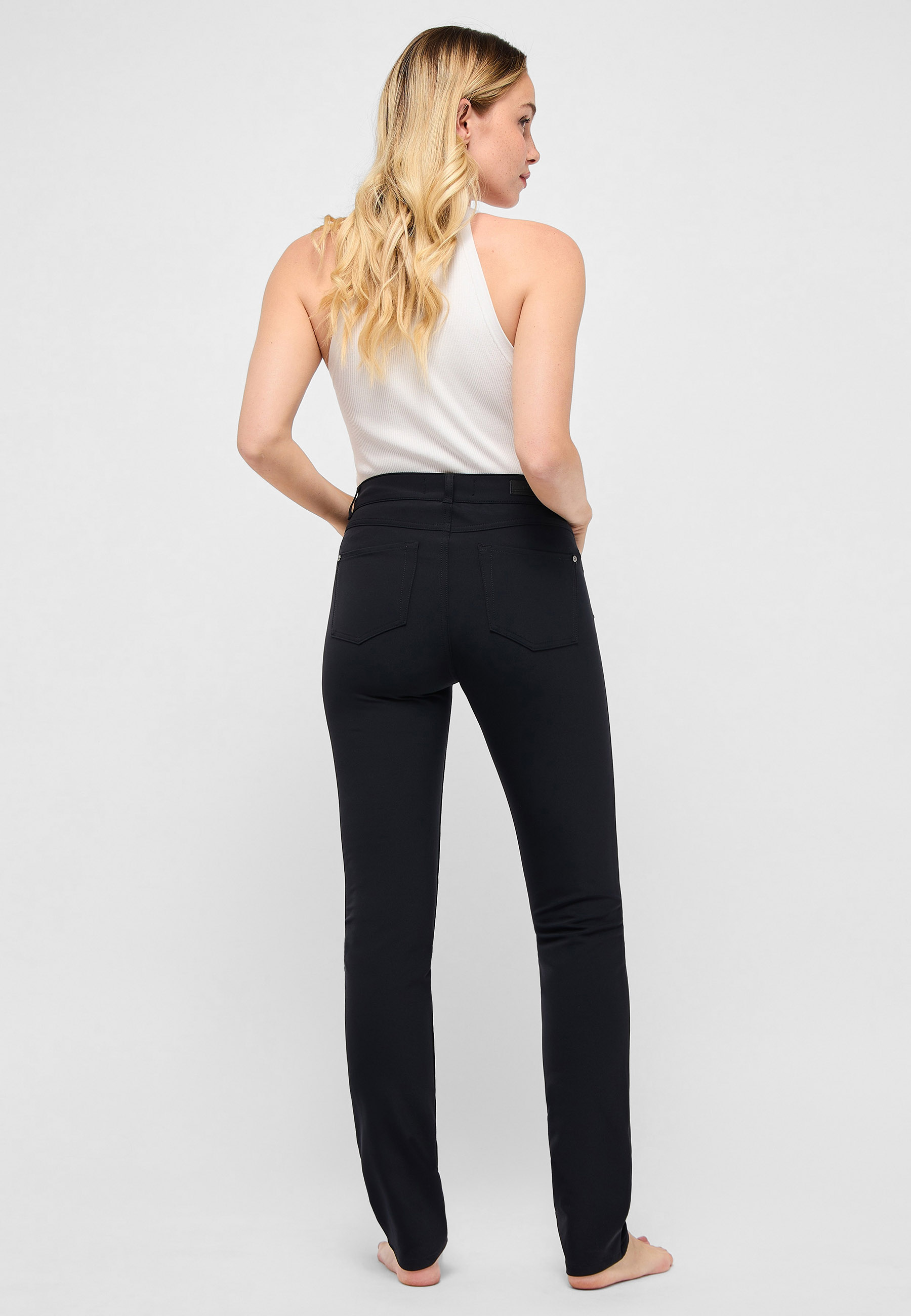 Angels Damen Hose 5 Pocket Style - schwarz