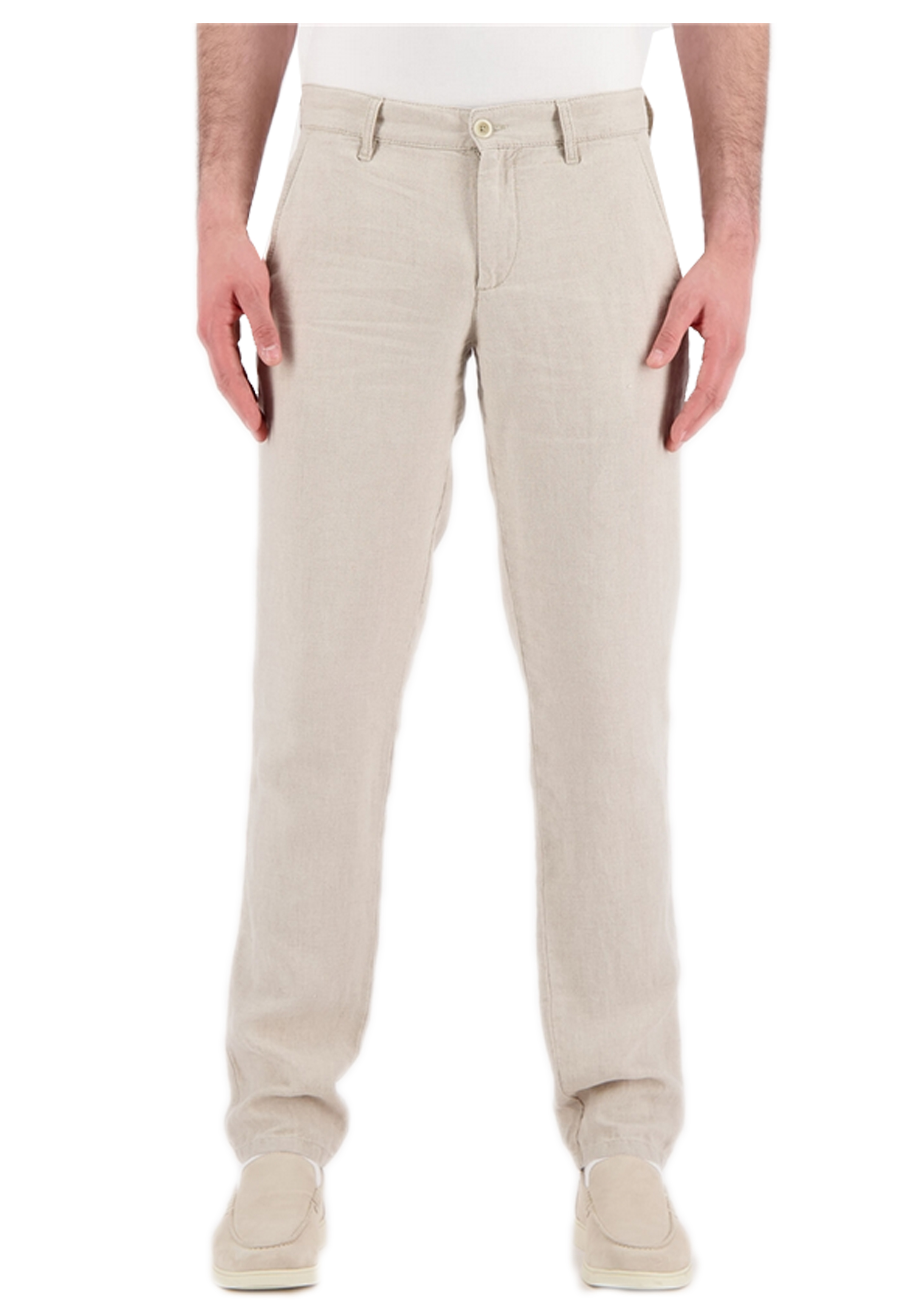 Alberto Herren Leinenhose Lou 36/32