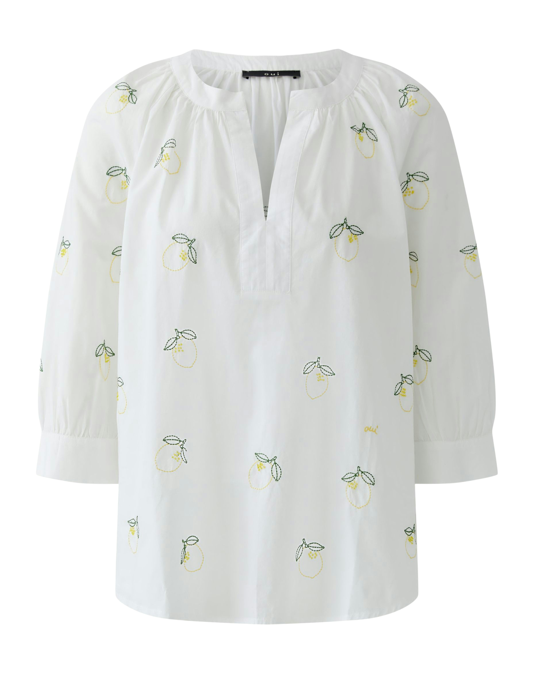 Oui Bestickte Tunika 42