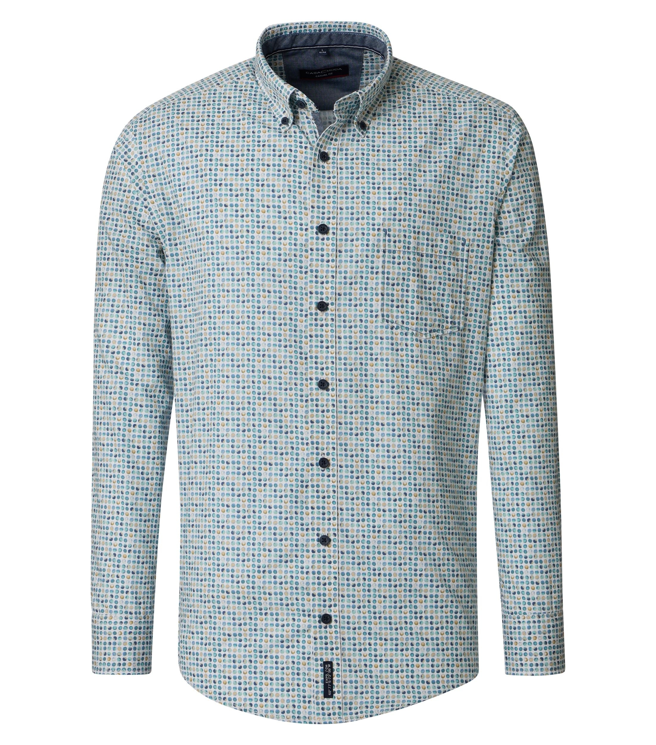 Casamoda Hemd casual fit modischer Print