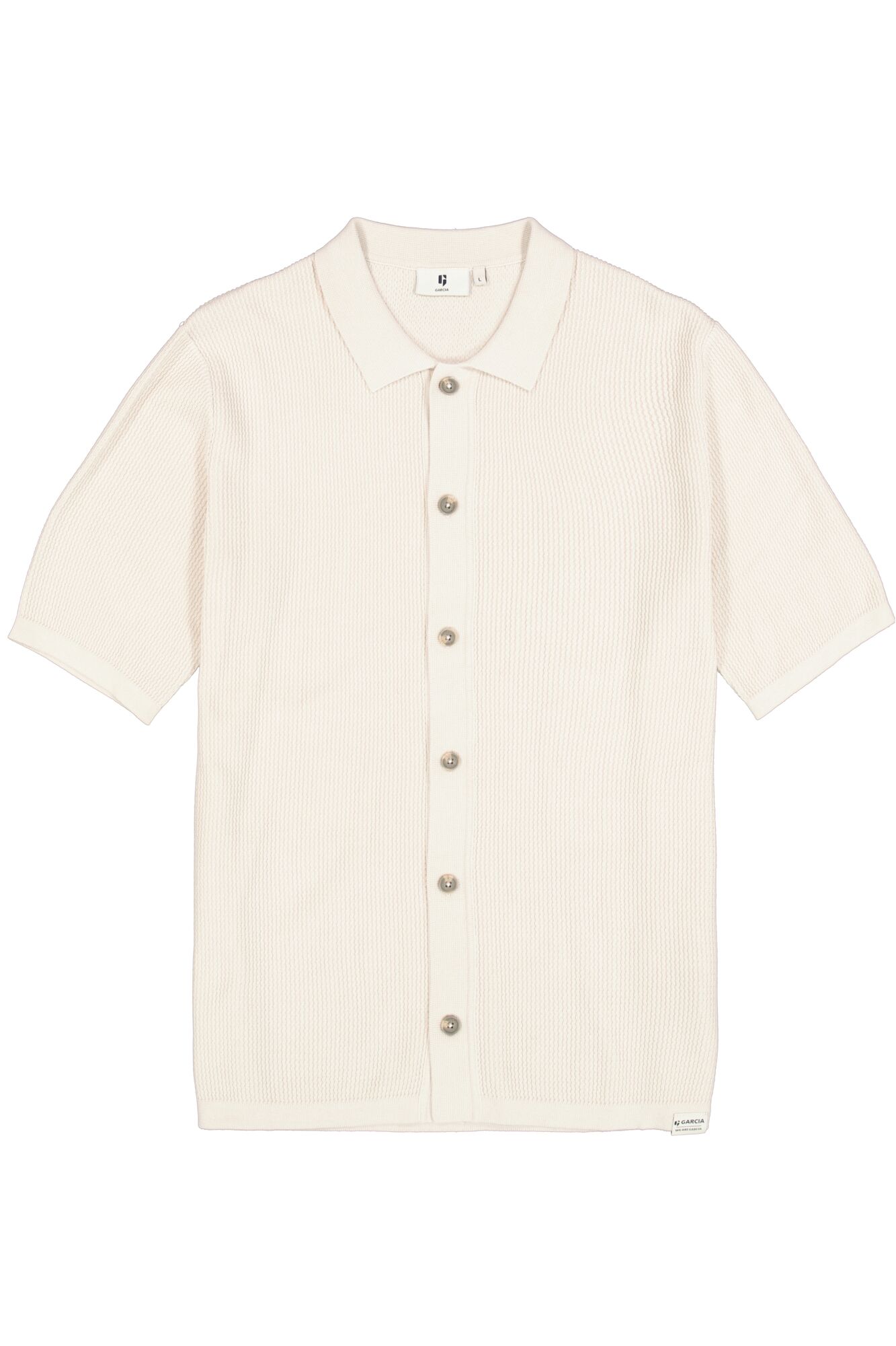 Garcia Herren Polo durchgeknöpft