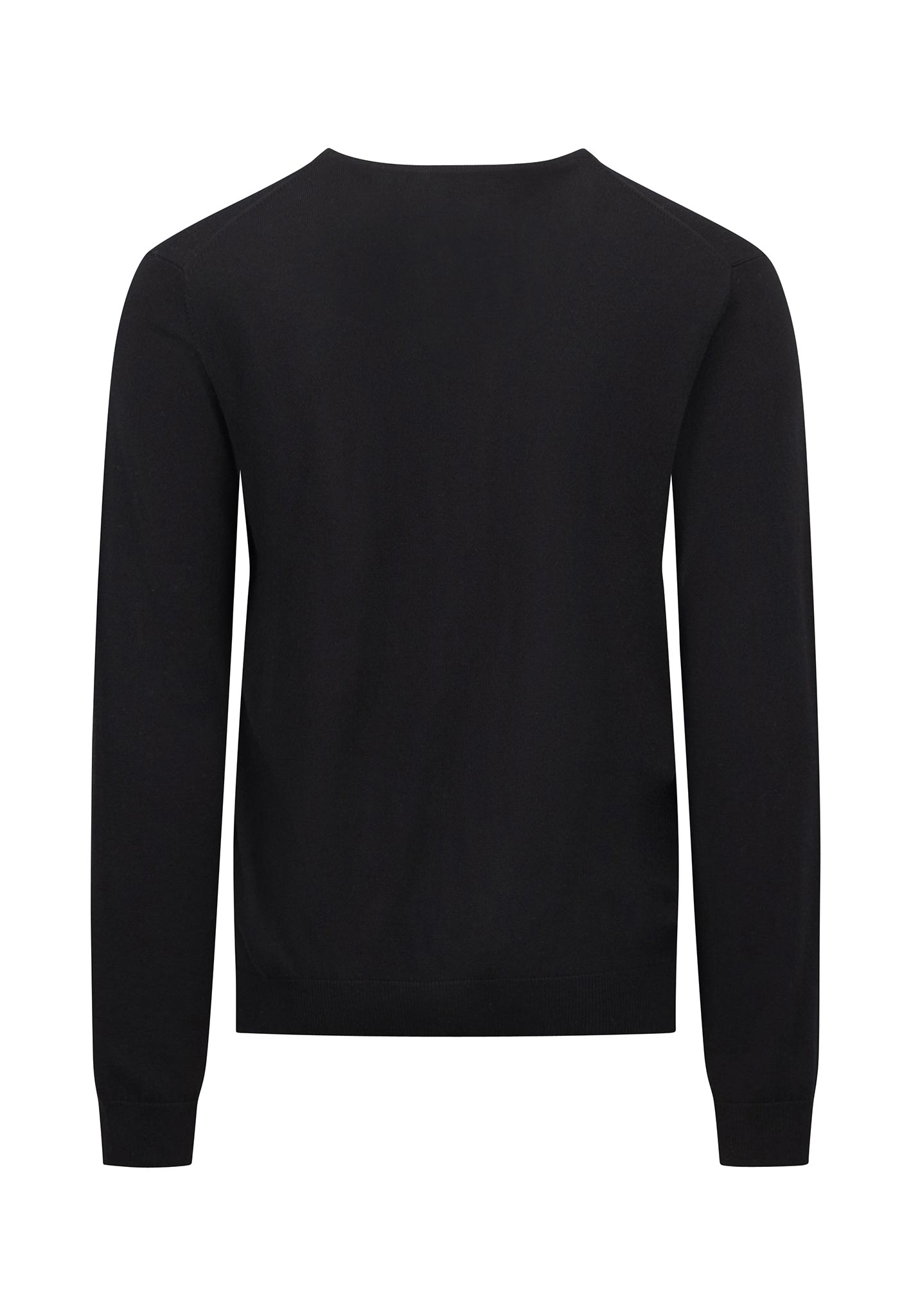 Fynch-Hatton Strickpullover Rundhalsausschnitt - schwarz M