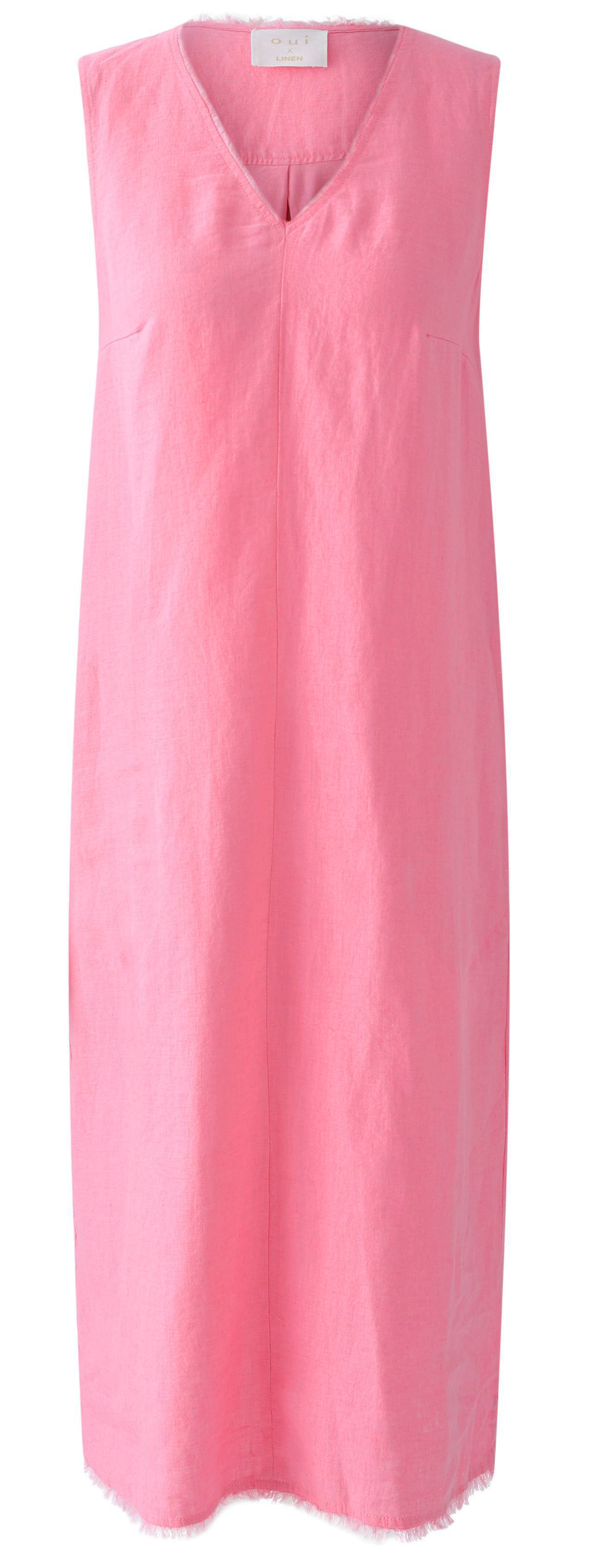 Oui Sommerkleid V-Ausschnitt 38