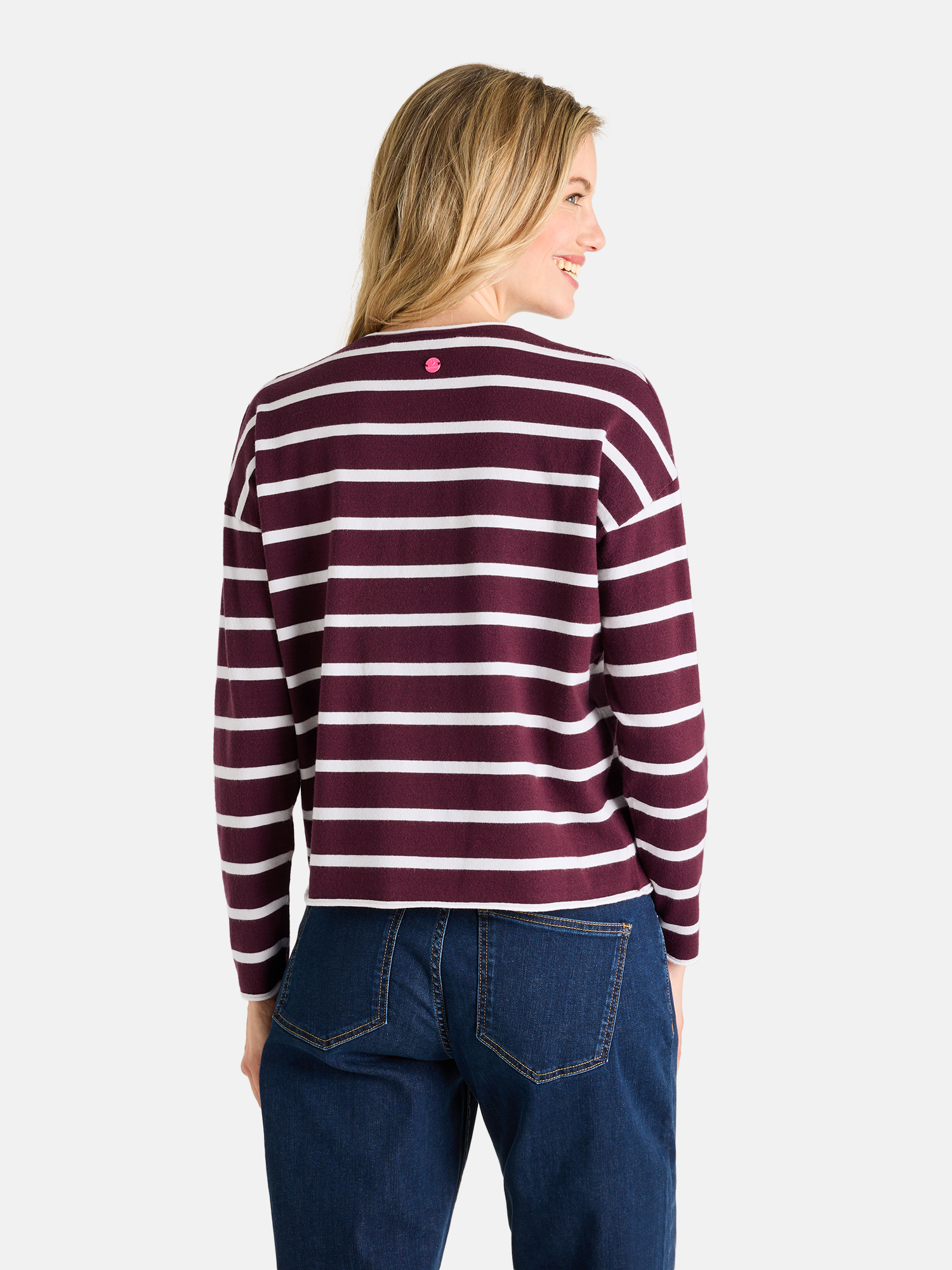 Lieblingsstück Damen‑Pullover mit Streifen 44