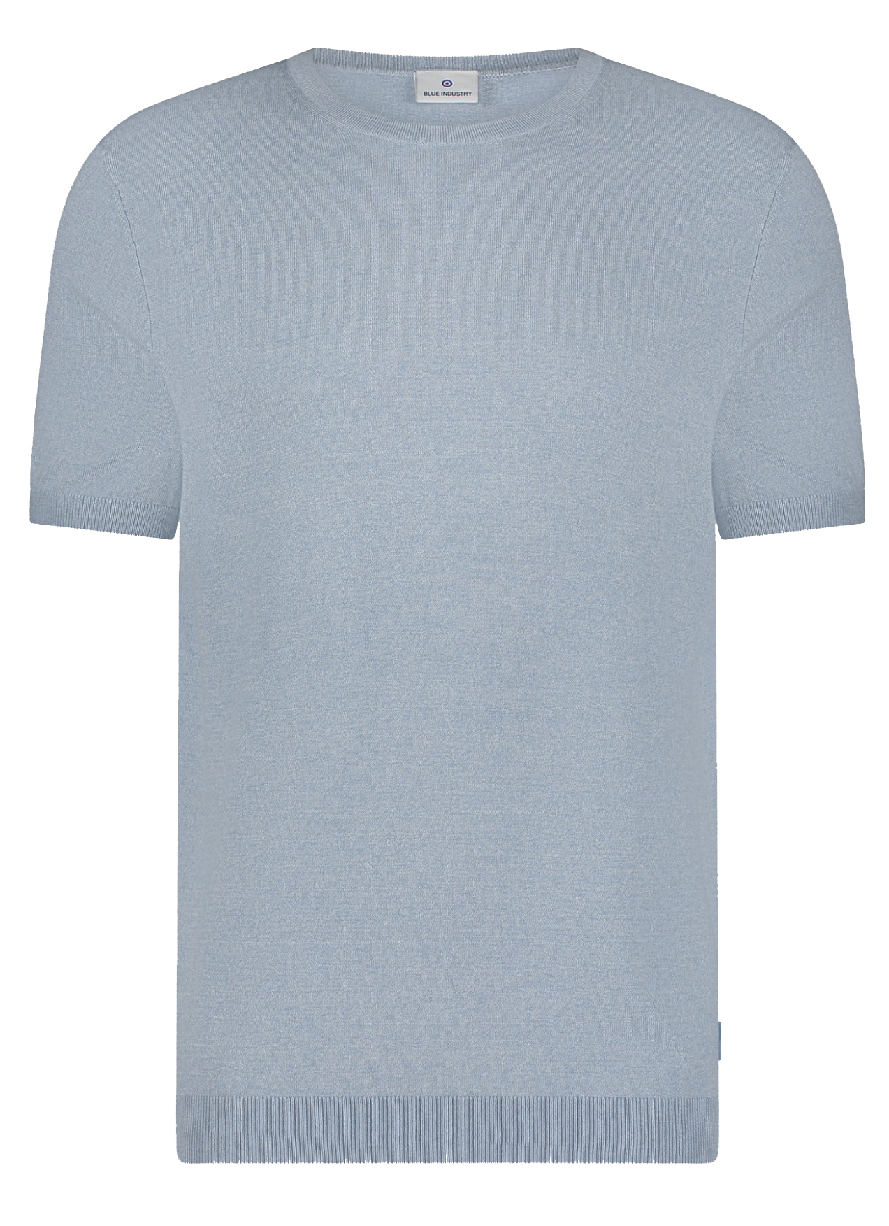 Blue Industries Strickshirt 1/2 Arm - hellblau