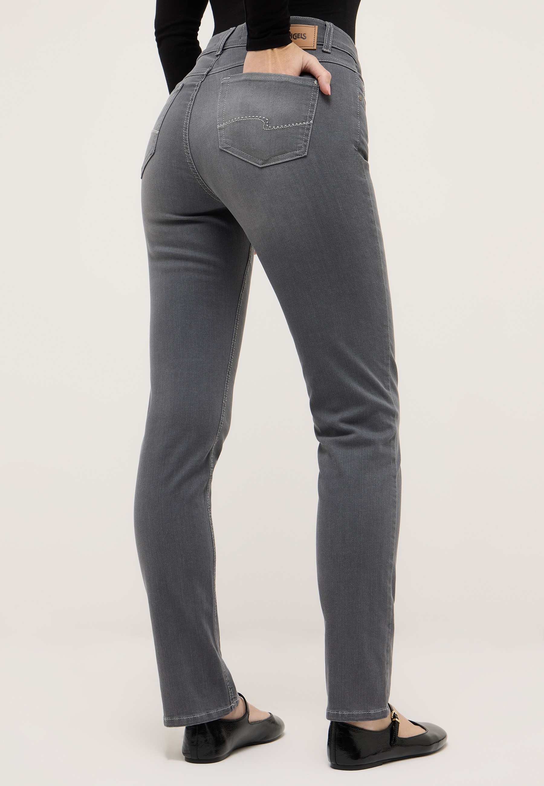 Angels Damen Jeans Cici - grey used 38