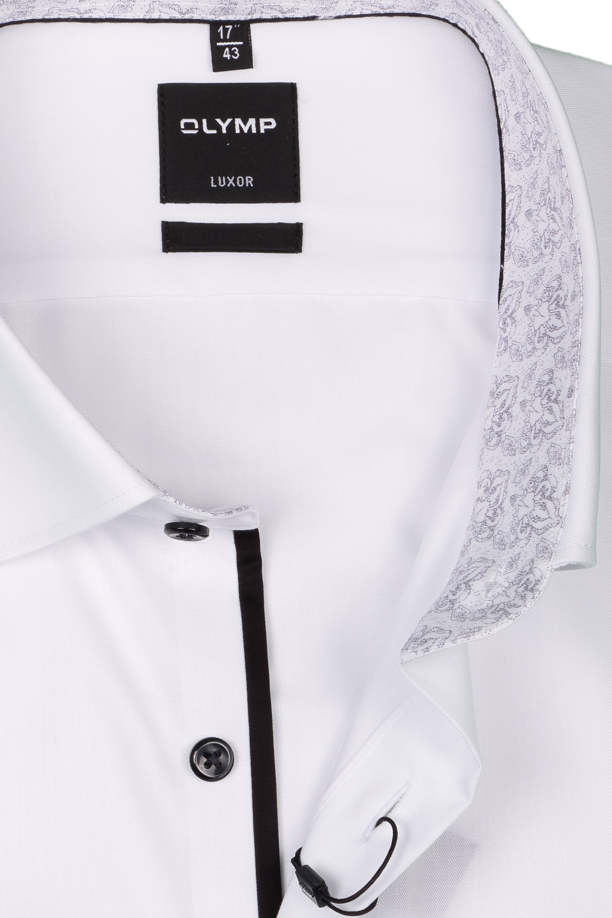 Olymp Hemd Luxor comfort Fit - weiß 45