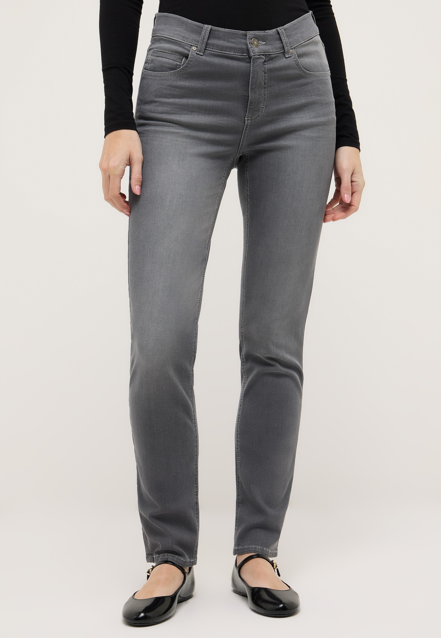 Angels Damen Jeans Cici - grey used 38