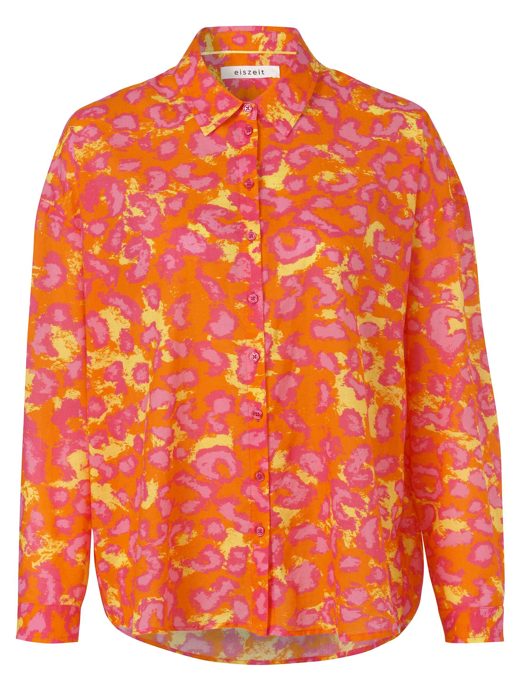 Eiszeit Damen Bluse lipstick pink multi