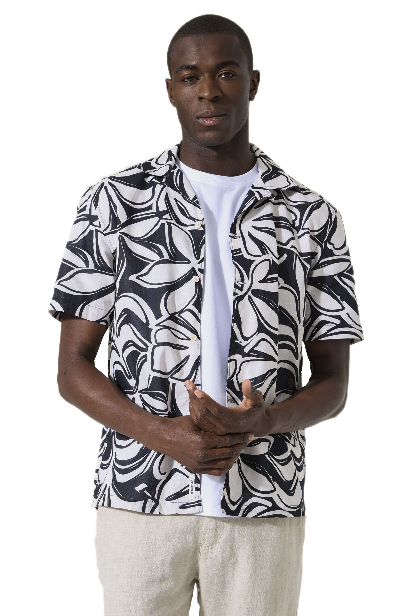 Garcia Herren Hemd 1/2 Arm XXL