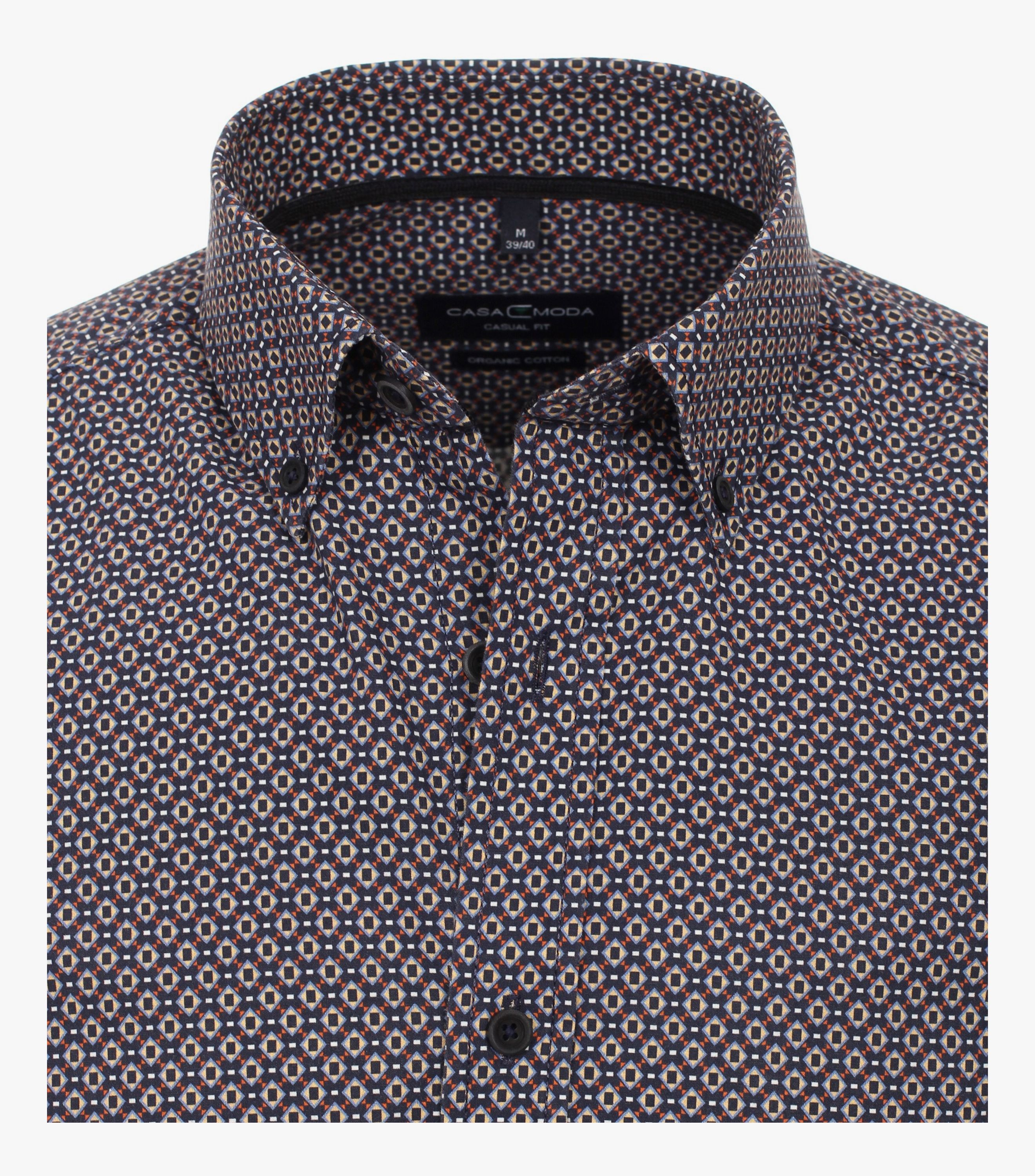 Casamoda Herren Hemd Casual fit modischer Print