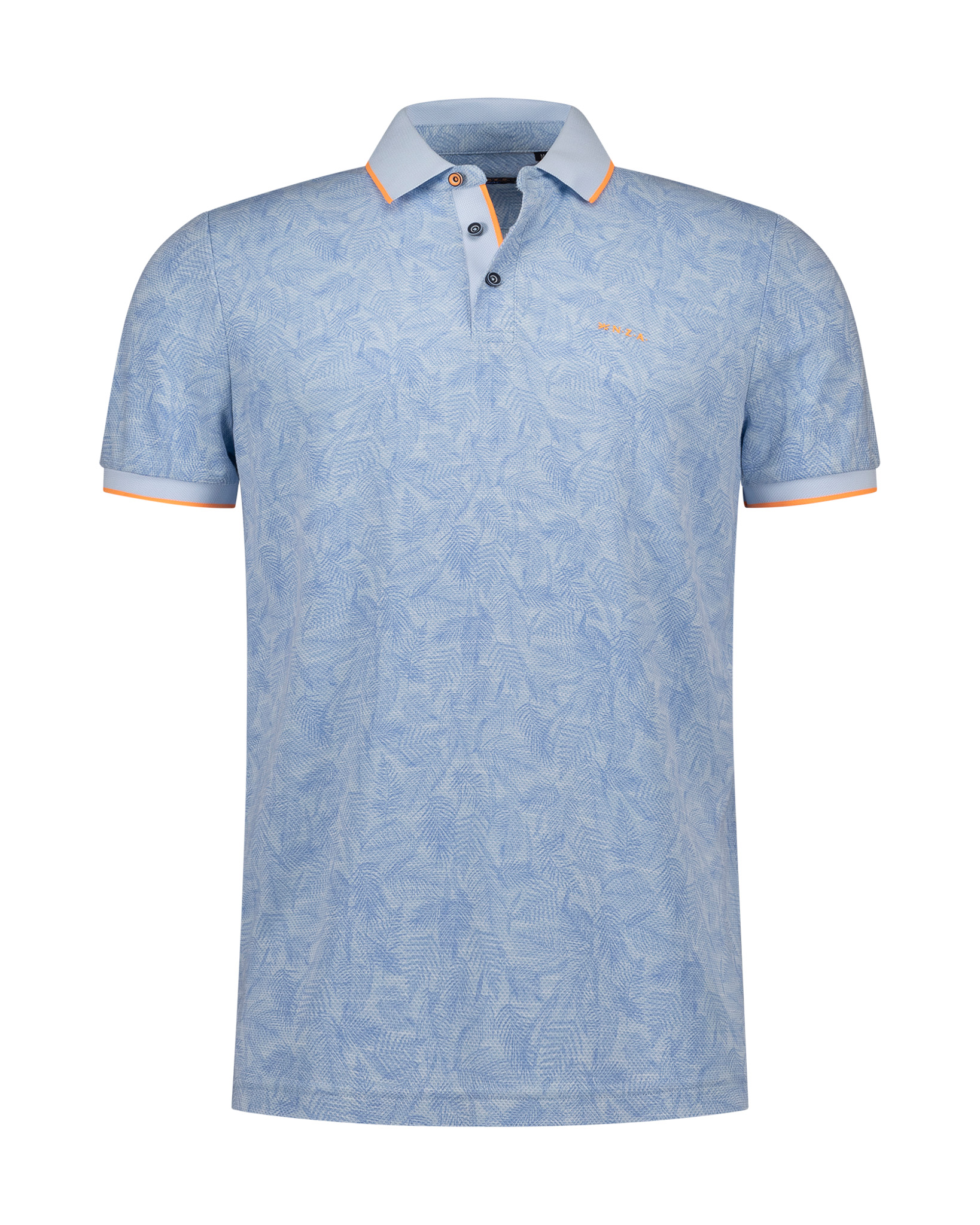 NZA New Zealand Auckland Poloshirt - light bliue XL