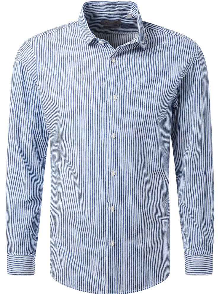 Pierre Cardin Hemd modern fit modischer Streifen XL