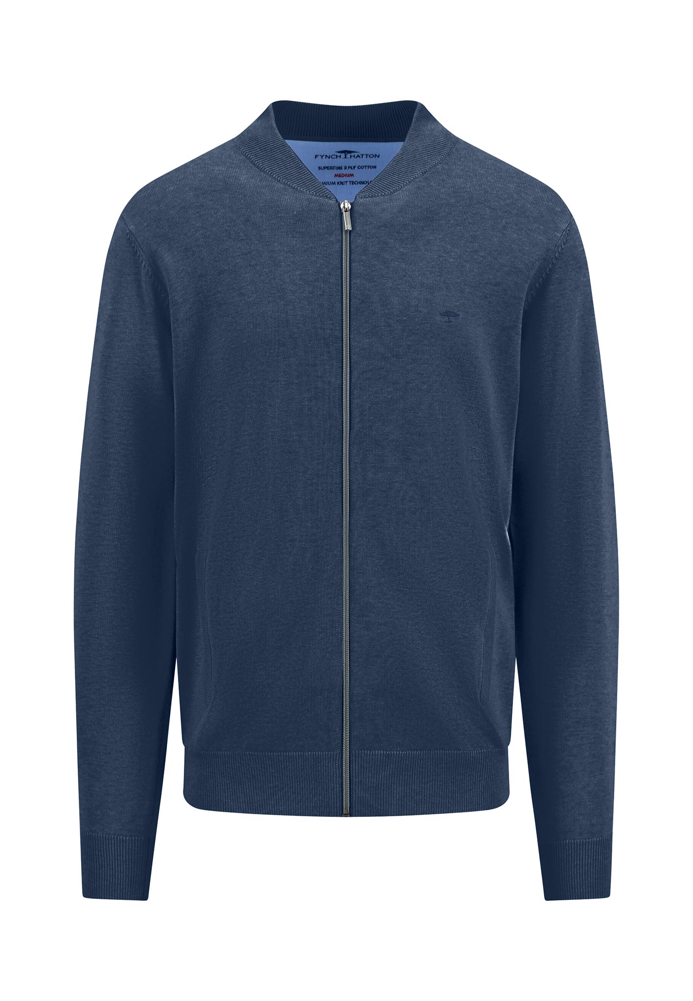 Fynch-Hatton Herren Strickjacke - navy M