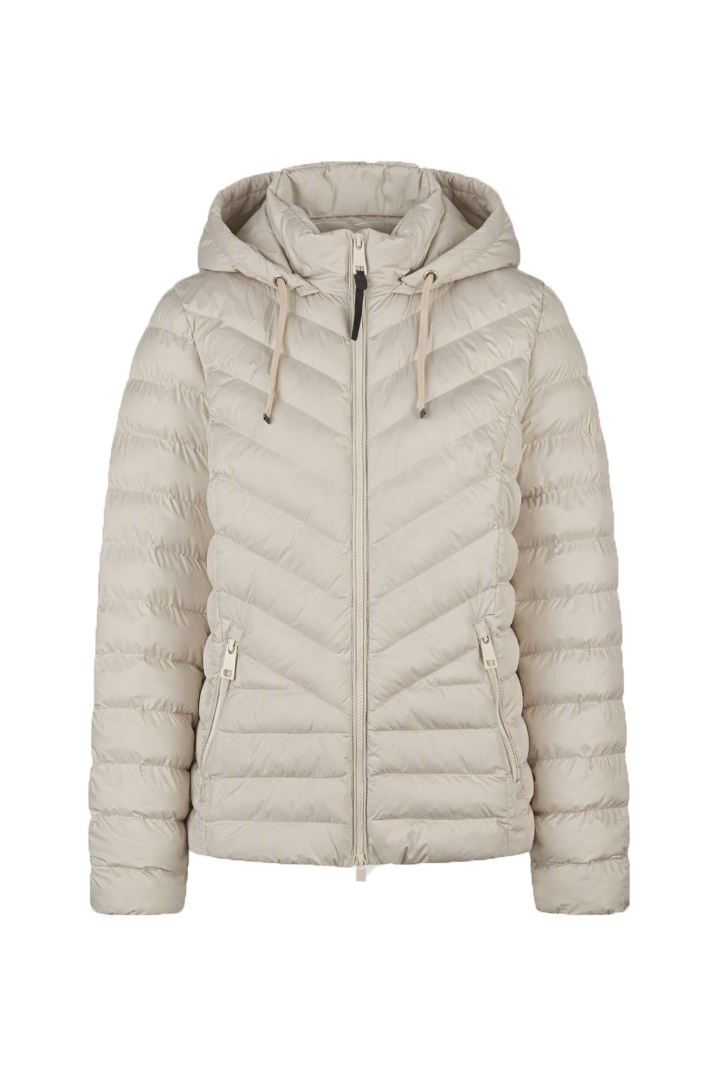 Barbara Lebek Steppjacke  mit  Kapuze  in  Creme 38