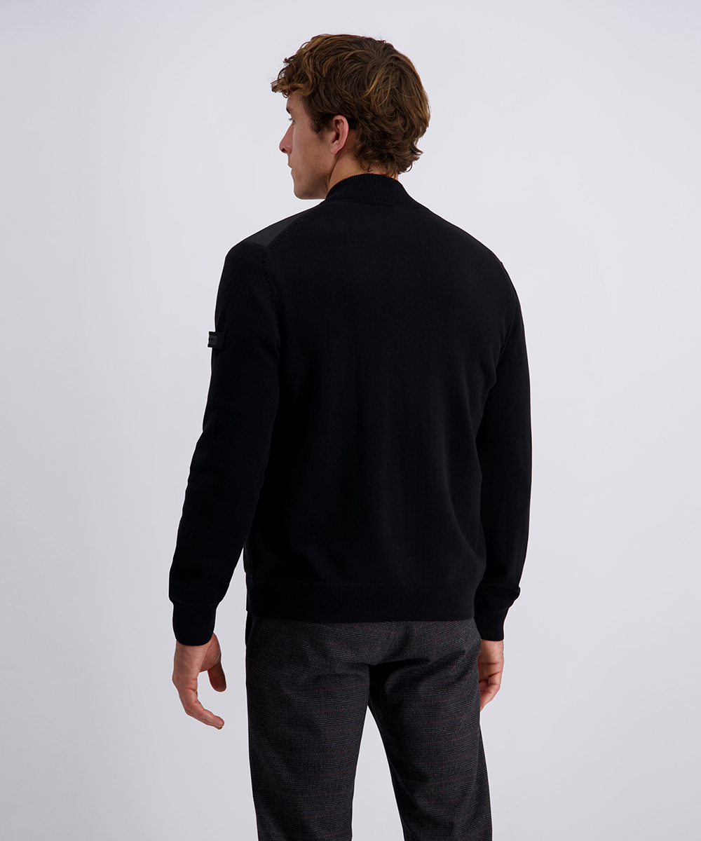 Pierre Cardin Strickjacke - schwarz