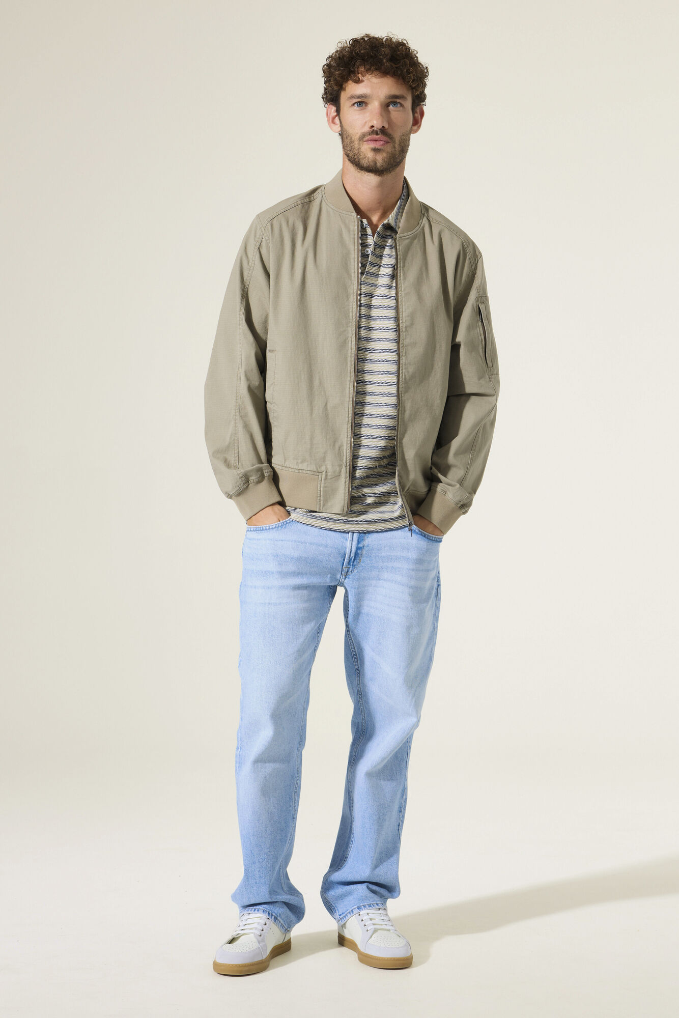 Garcia Herren Sommerjacke - olive