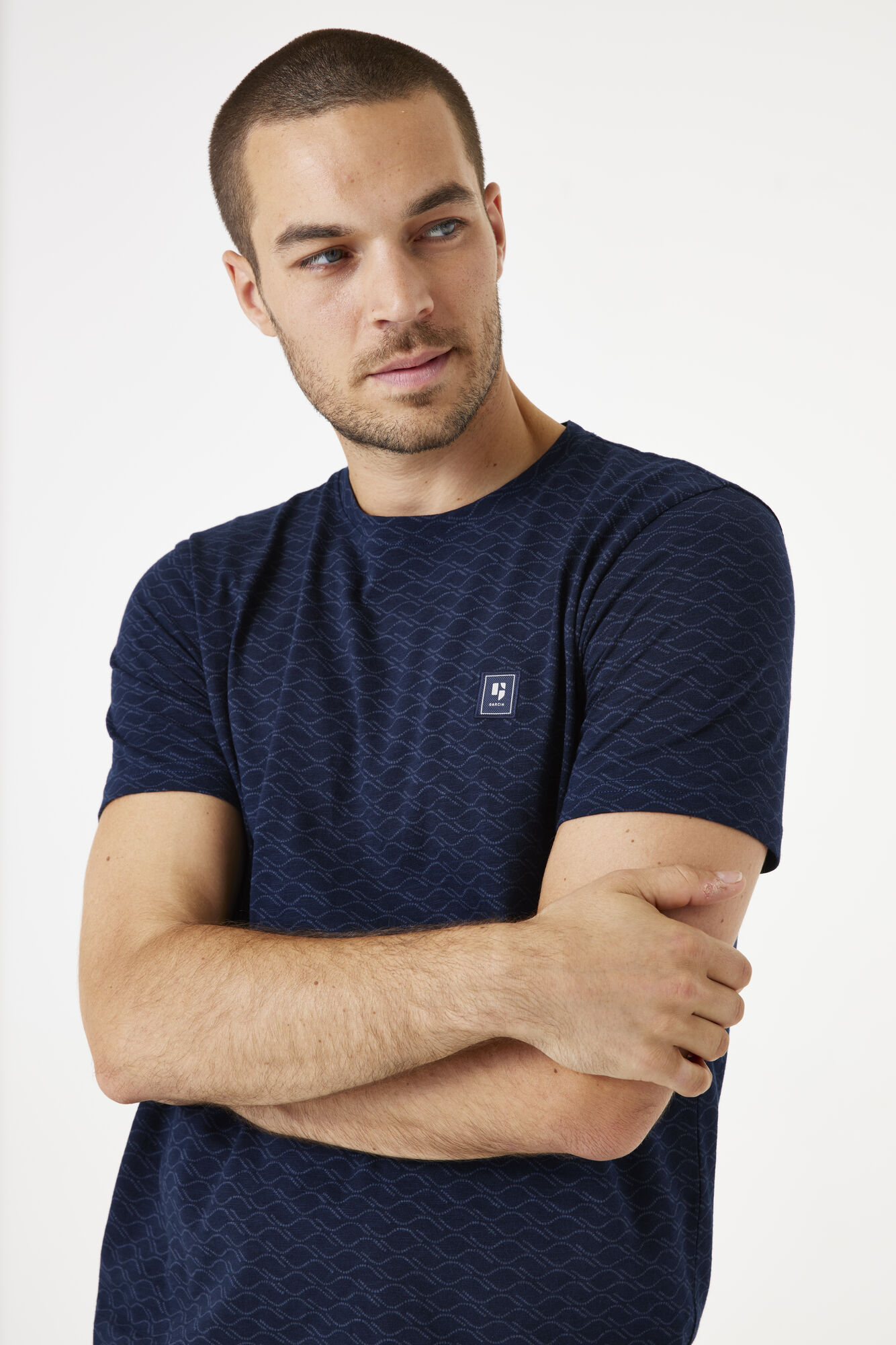 Garcia Herren T-Shirt - dunkelblau
