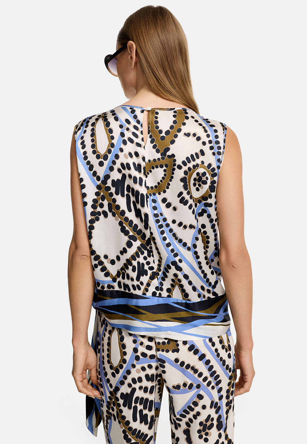 Catnoir Blusentop mit Bindedetail