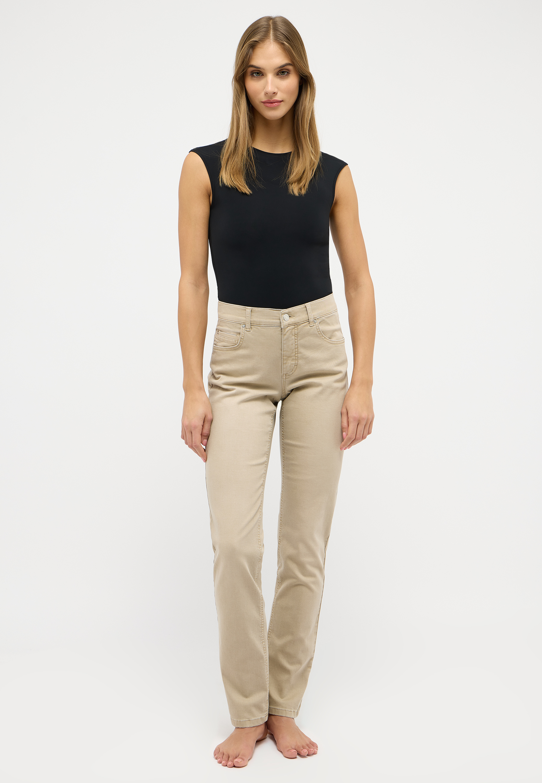 Angels Damen Jeans Cici - sand used