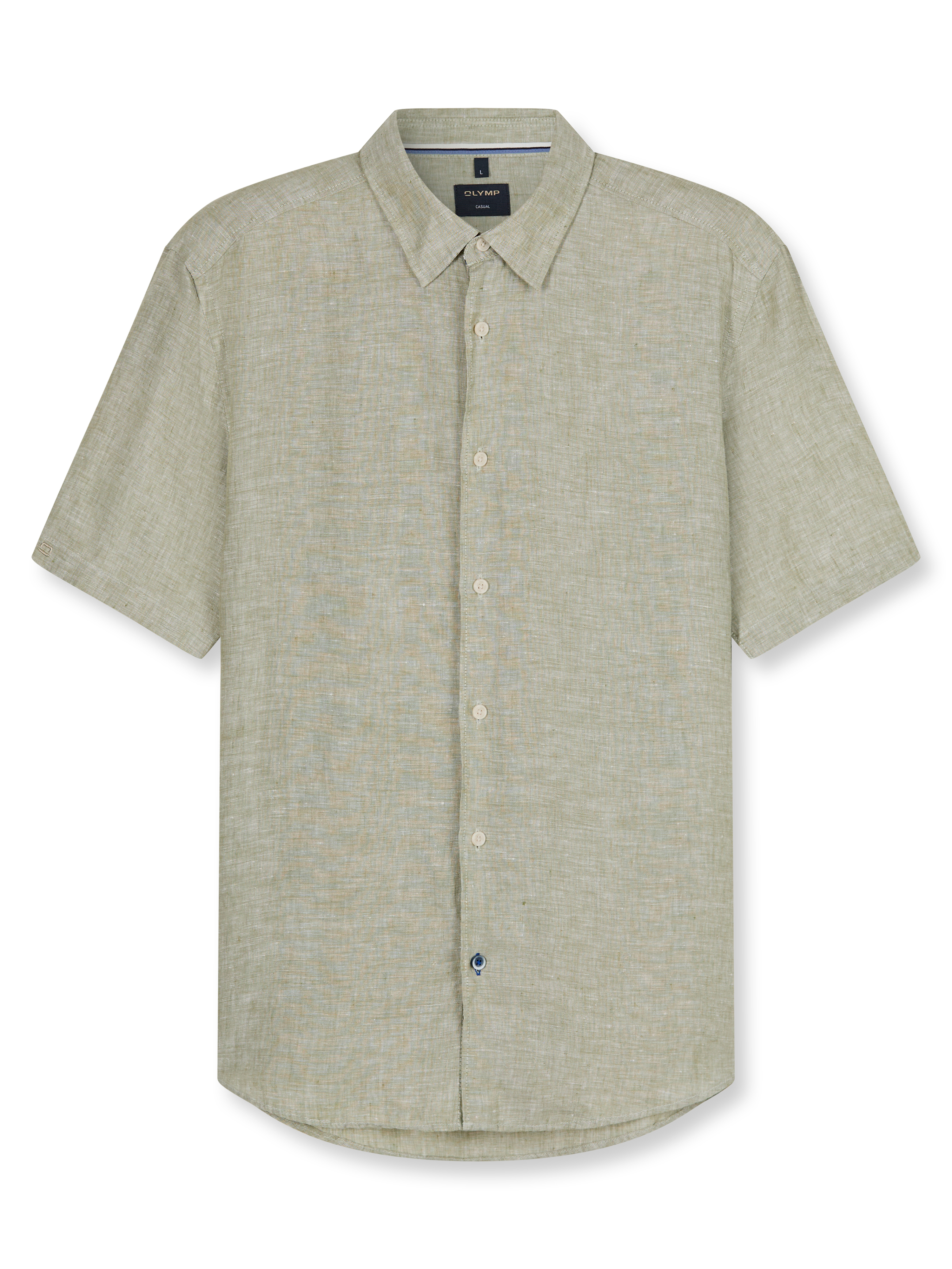 Olymp Casual Leinenhemd 1/2 Arm XXL