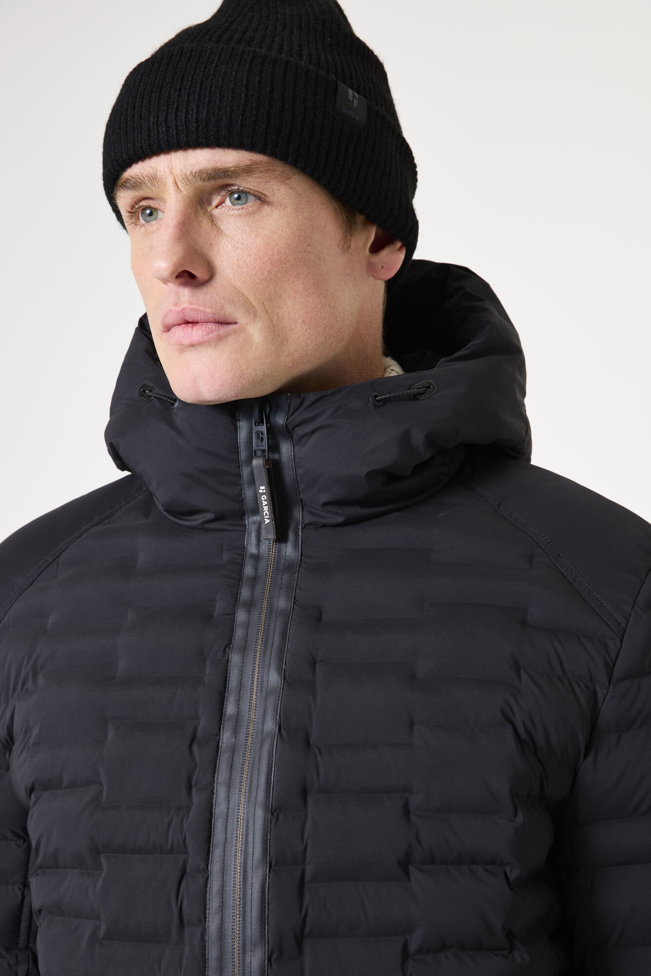Garcia Herren Winterjacke Stepp - schwarz