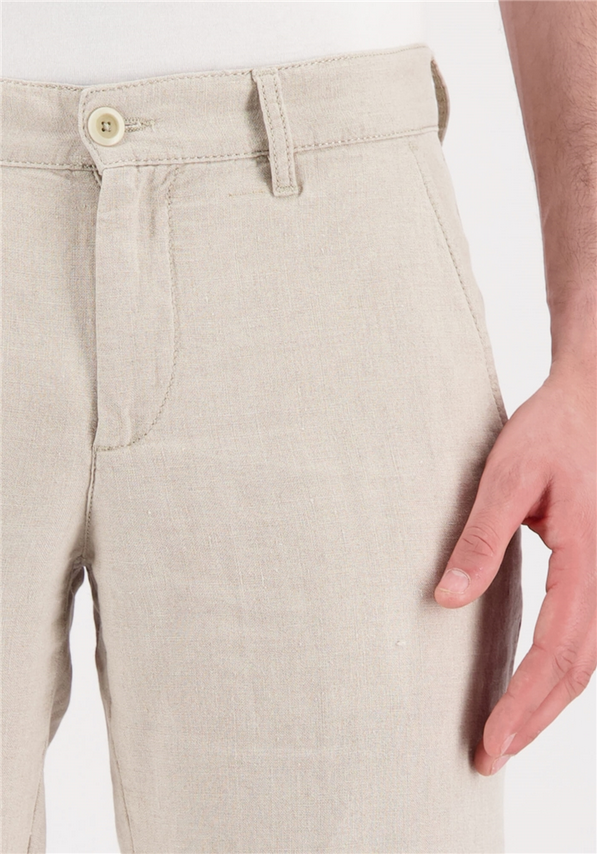 Alberto Herren Leinenhose Lou 36/32