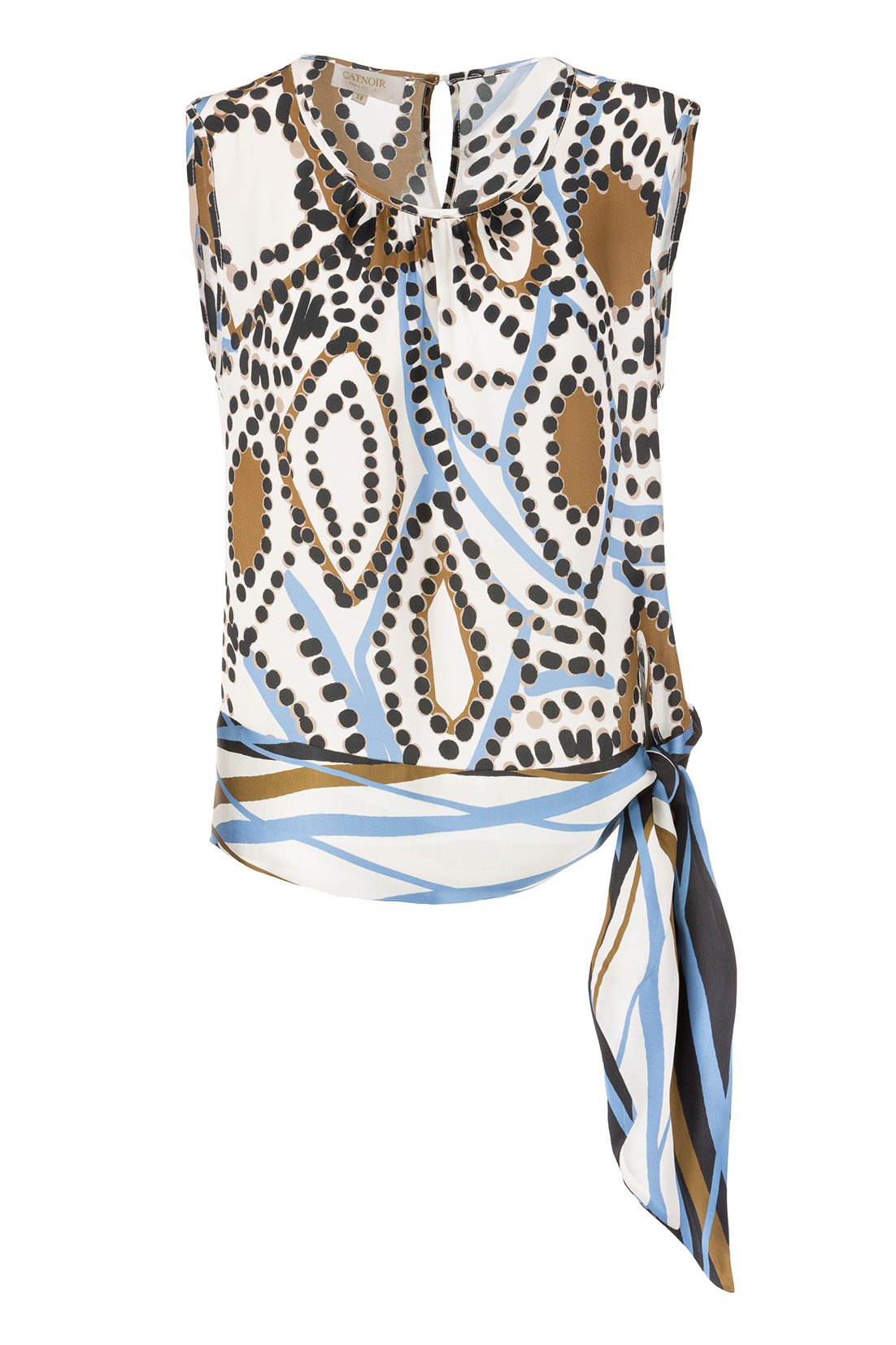 Catnoir Blusentop mit Bindedetail