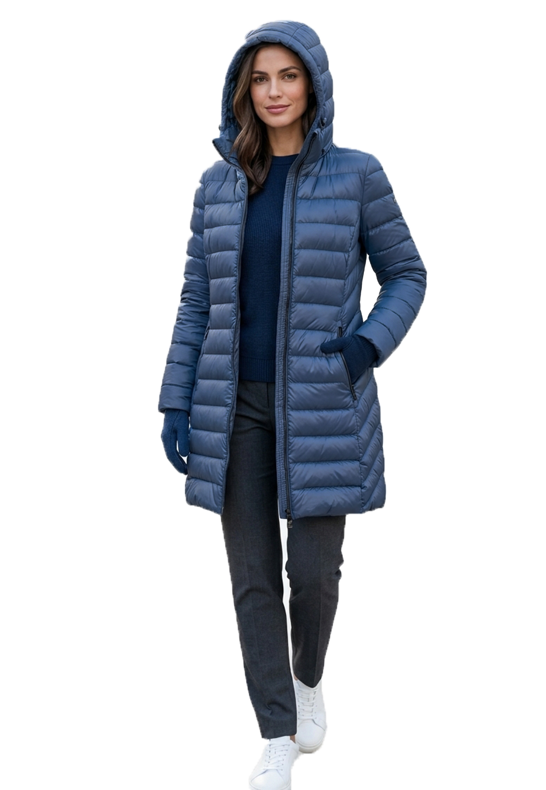 Fuchs Schmitt Damen Steppjacke mit Kapuze