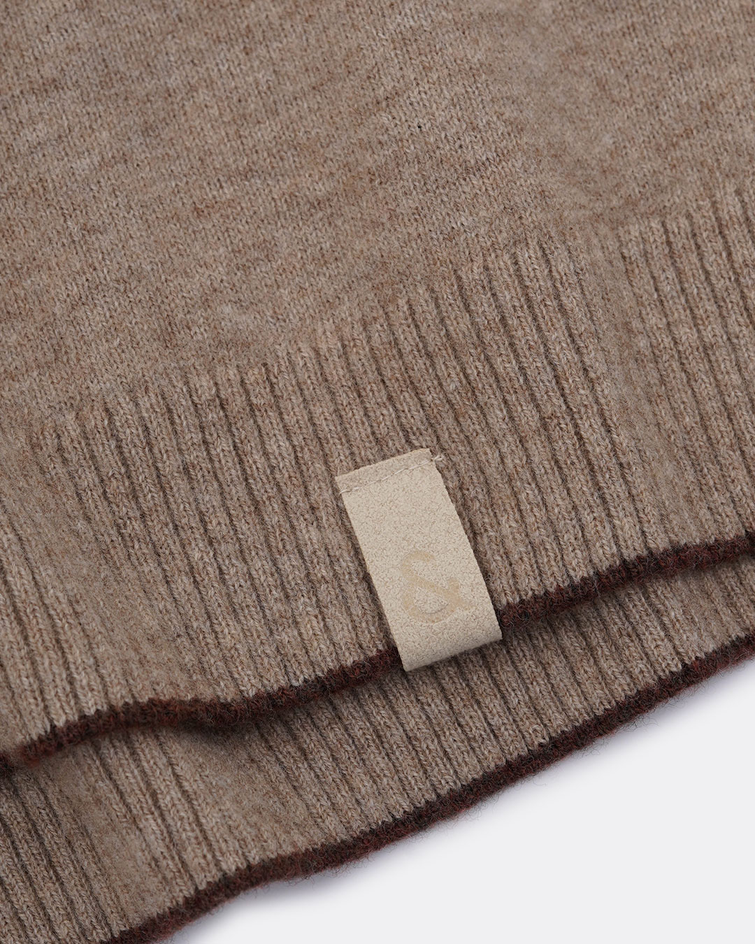 Colours & Sons Herren Pullover Wolle - beige