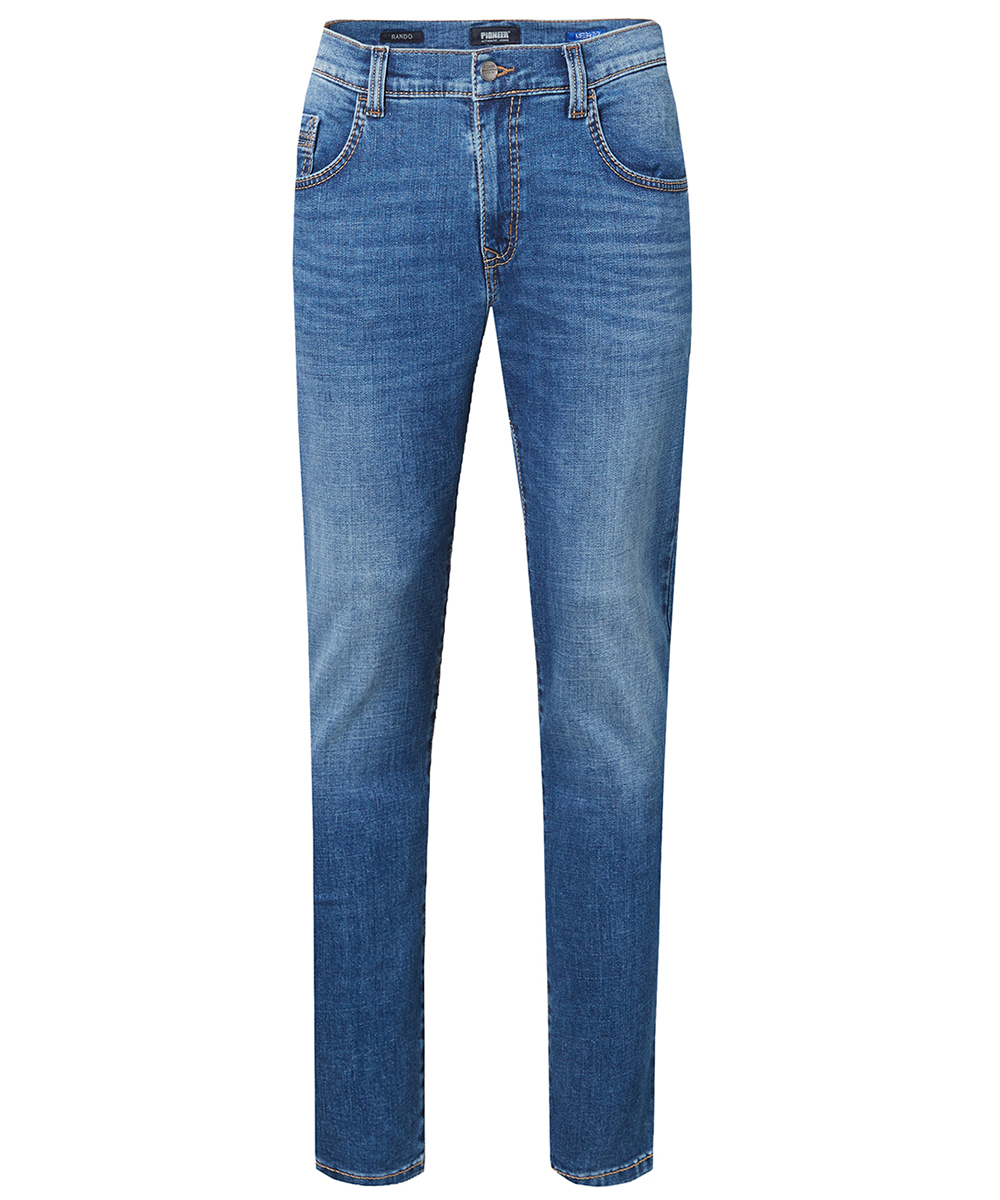Pioneer Herren Jeans Rando Megalex - blue used 33/32