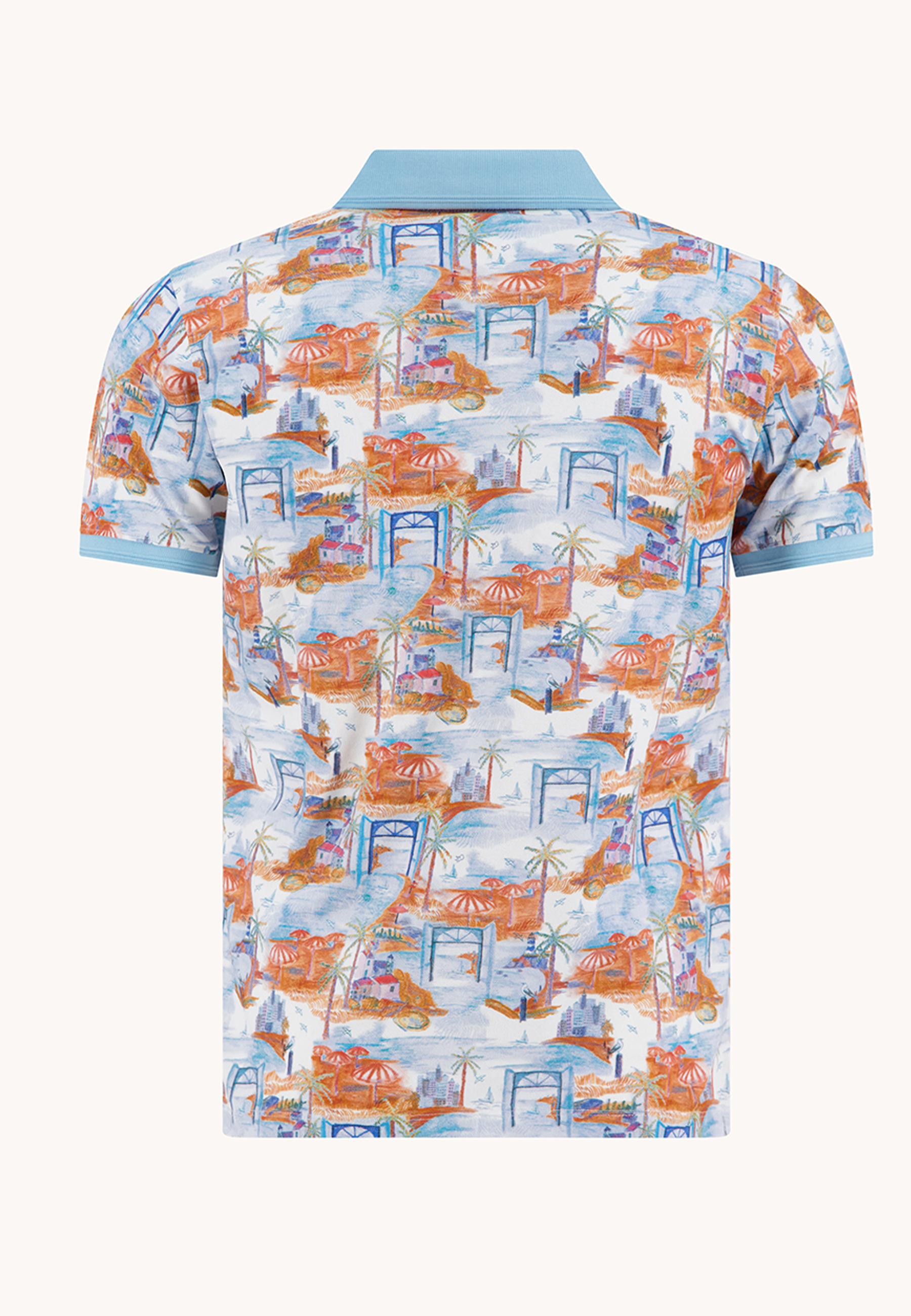 A Fish named Fred Poloshirt  impression island 3XL