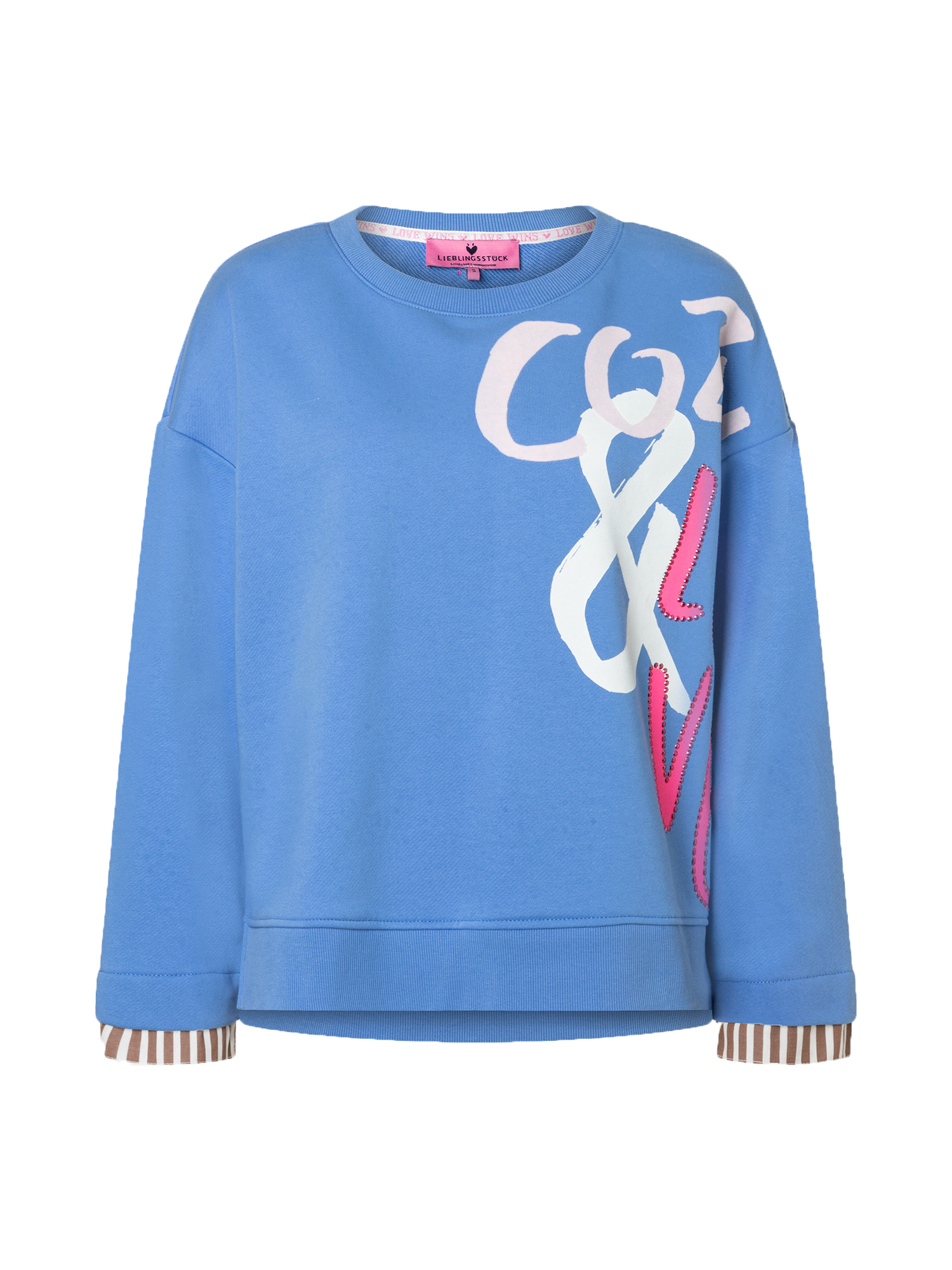 Lieblingsstück Damen Sweatshirt COZ & LOV – Blau XS