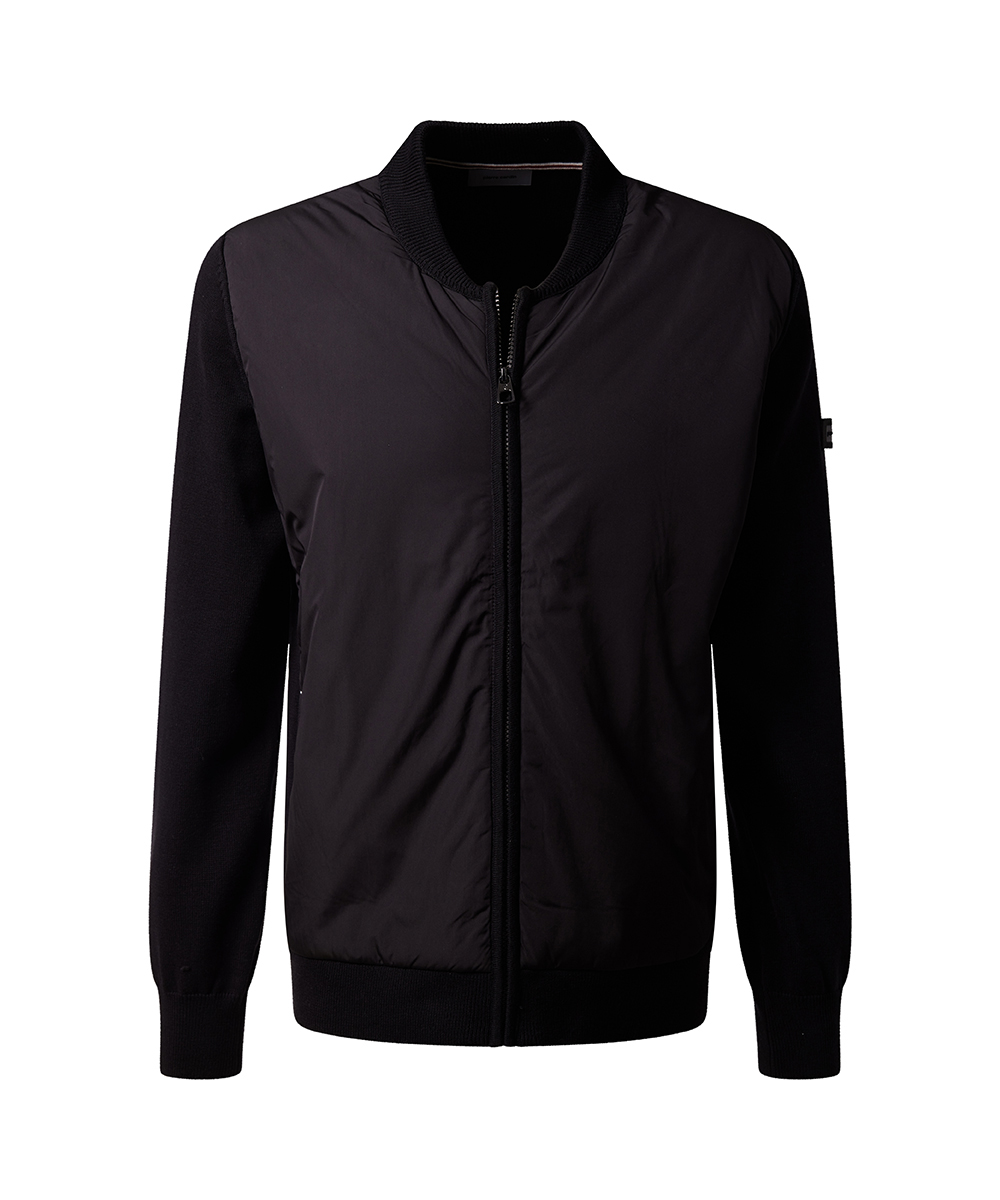 Pierre Cardin Strickjacke - schwarz
