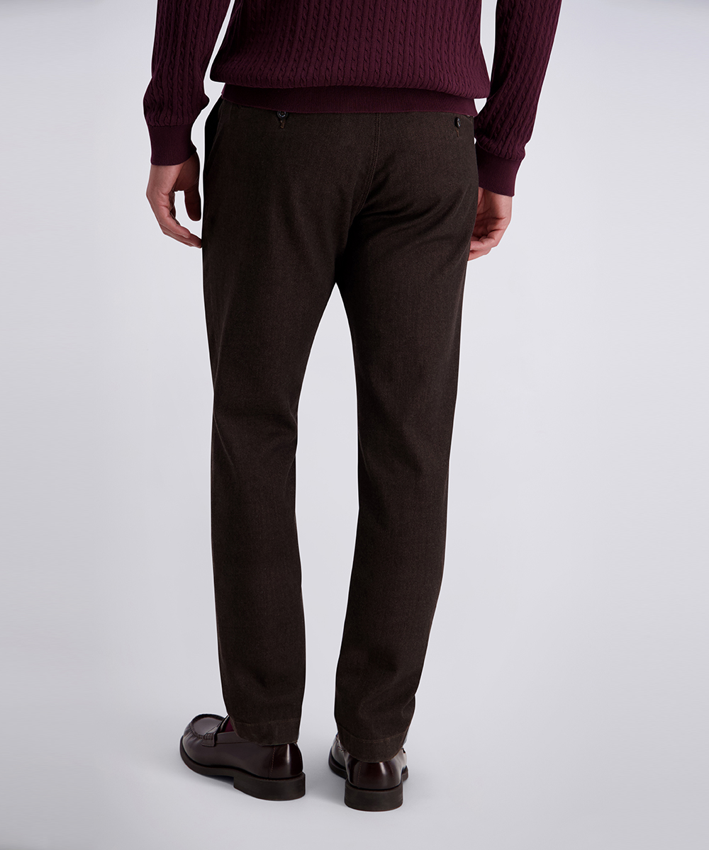 Pierre Cardin Herren Chino - dunkelbraun 36/32